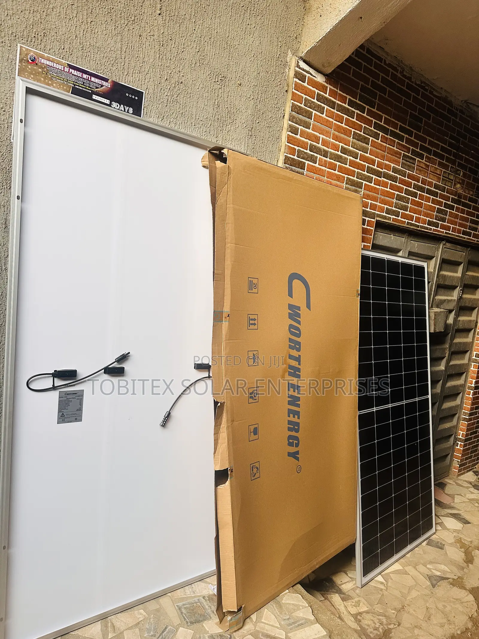 Cworth 500w Solar Panels