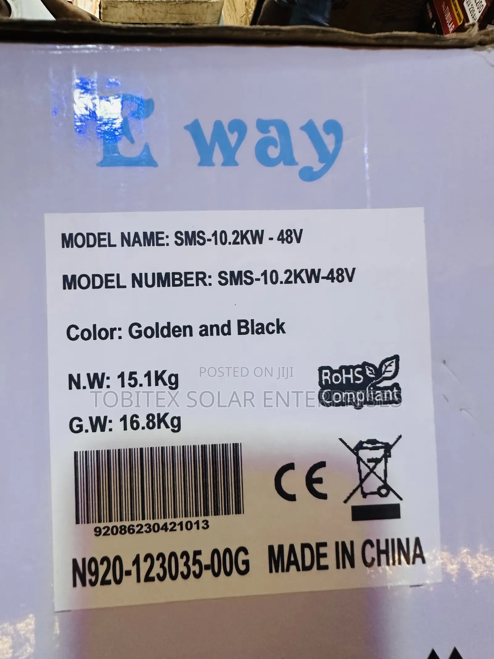 10.2kva 48 E Way Solar Hybrid Inverter