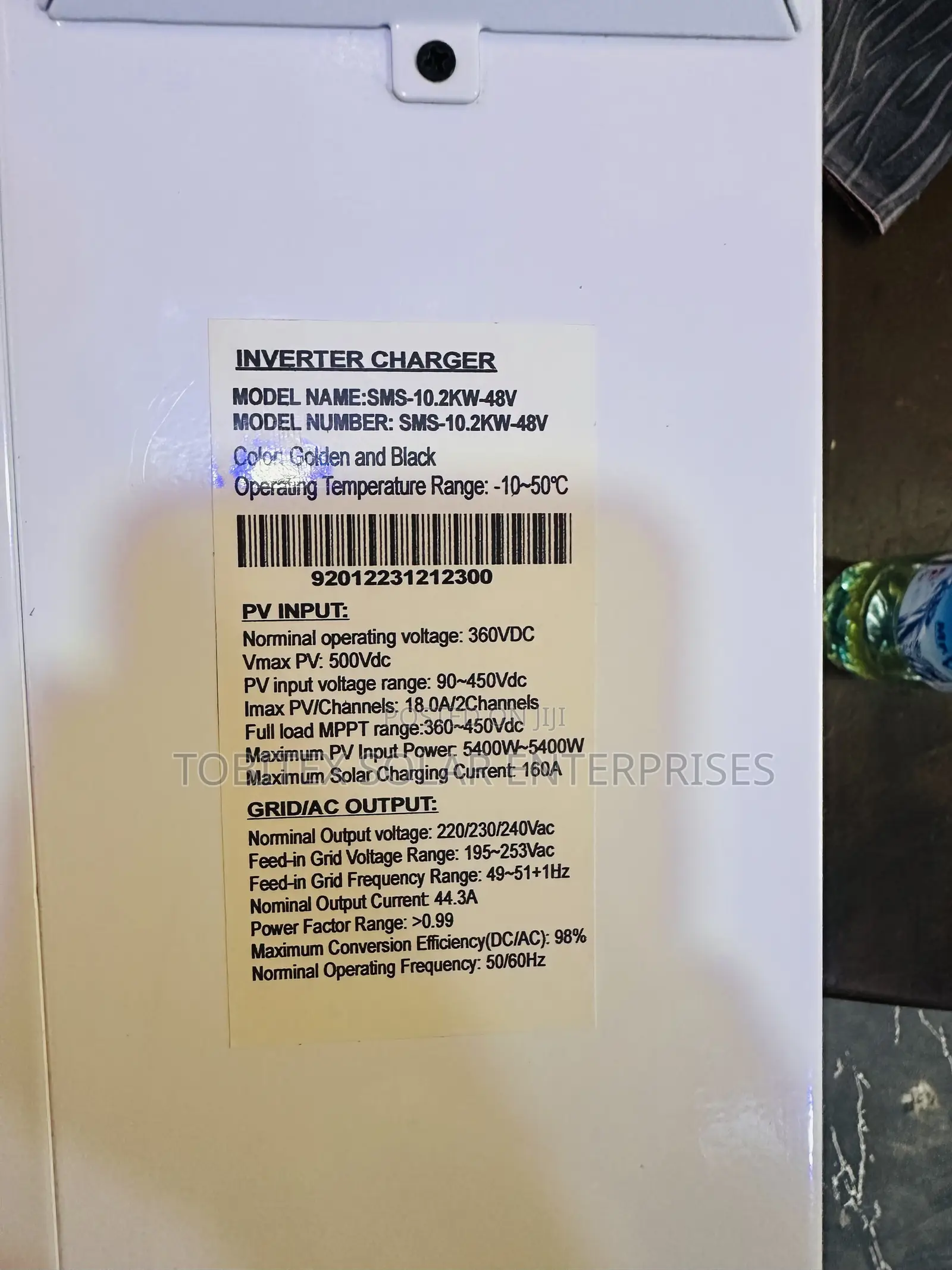 10.2kva 48 E Way Solar Hybrid Inverter