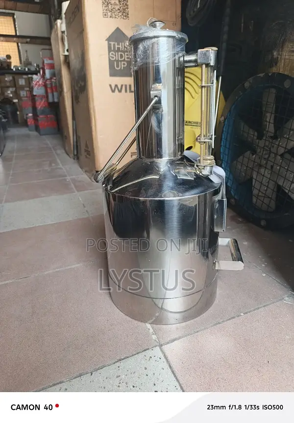 10 Liters Stainless Steel Measuring, Calibration Dispenser Can