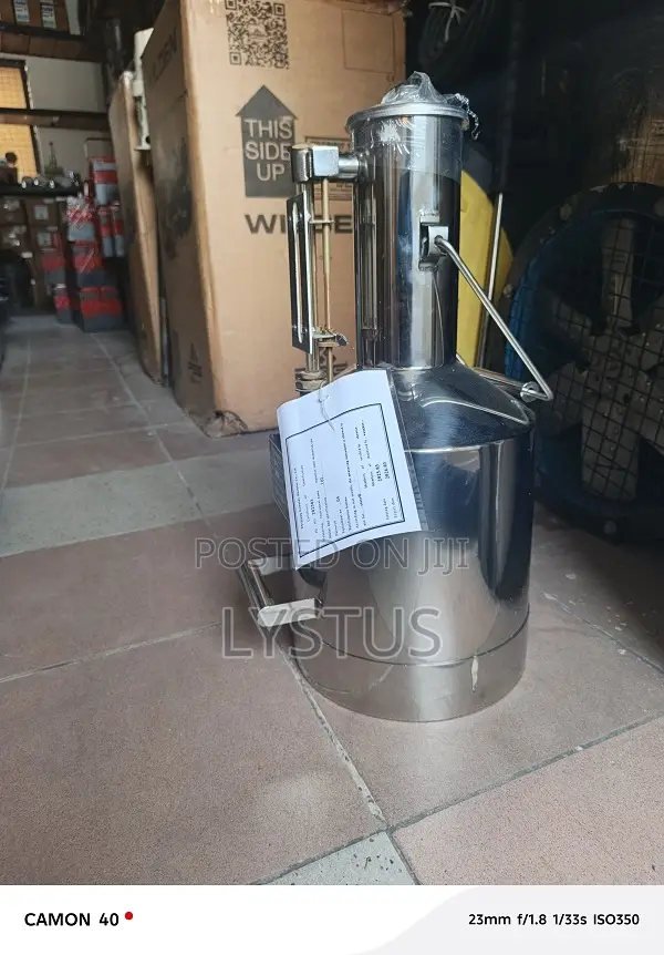 10 Liters Stainless Steel Measuring, Calibration Dispenser Can