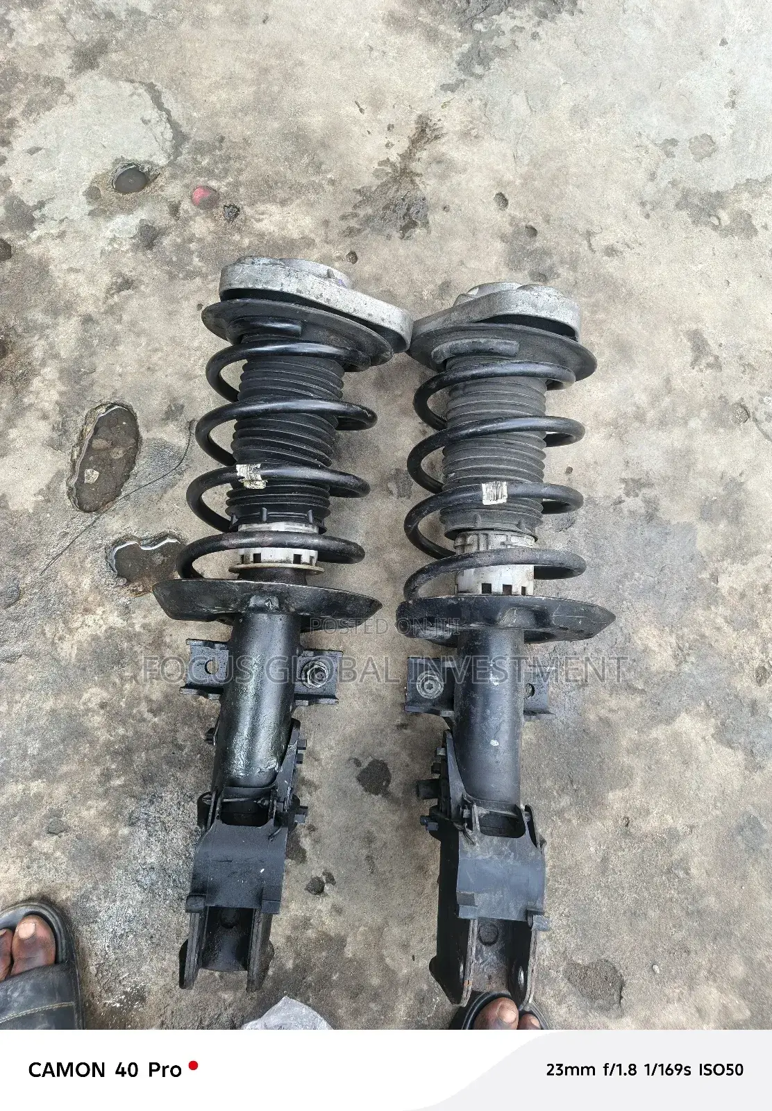 Front Shock E350 2010 Model Complete 4matic