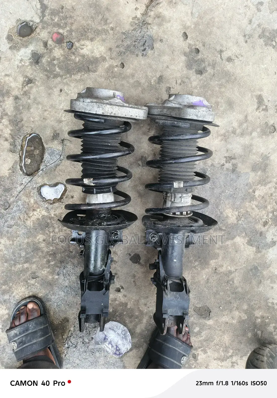 Front Shock E350 2010 Model Complete 4matic