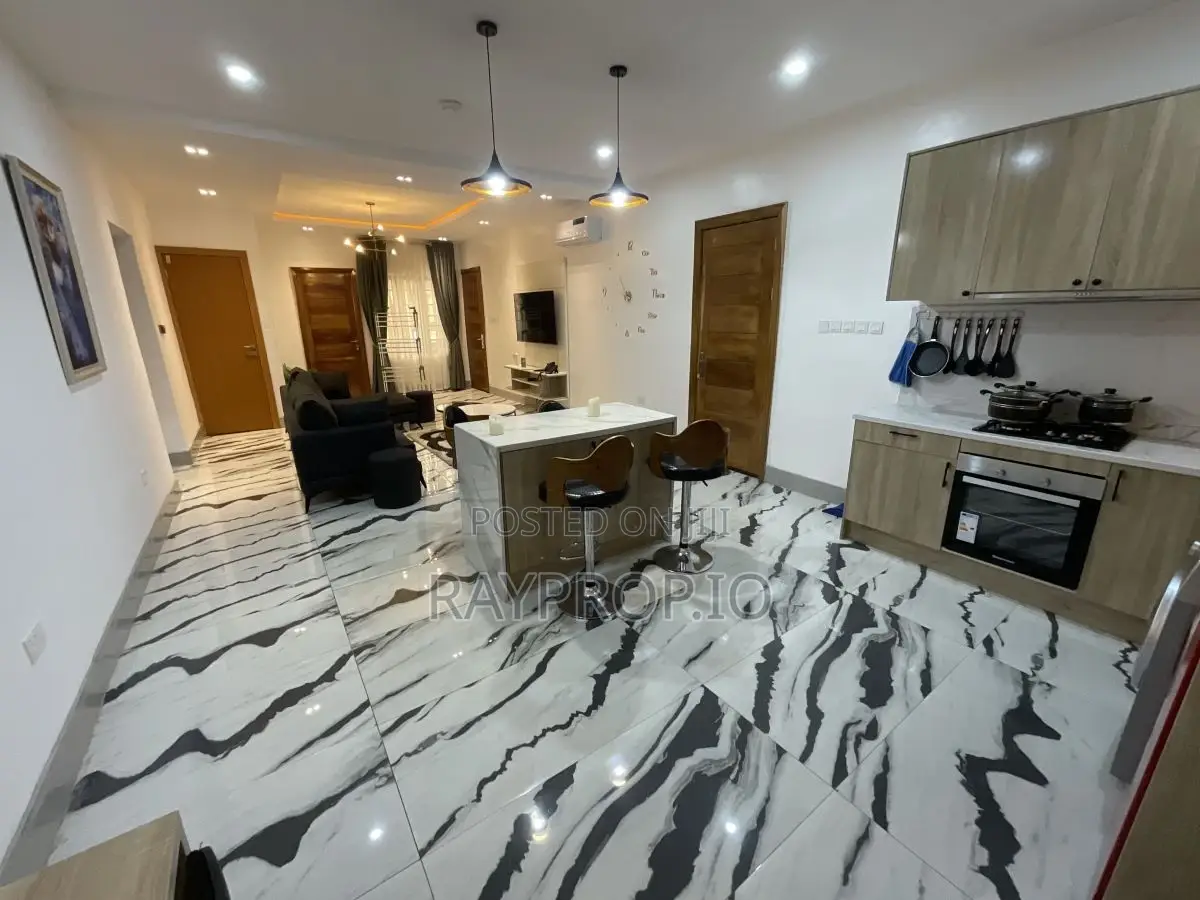 953280bb - 2 Bedroom Shortlet in Ikota Gra