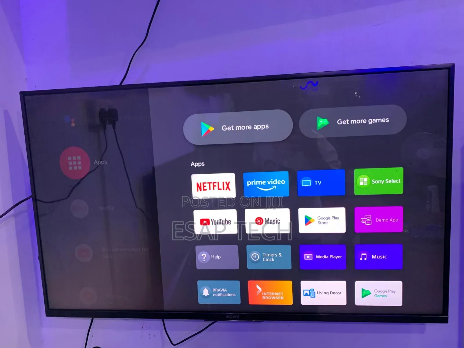 Sony Andorid Tv 4khdr 43inches