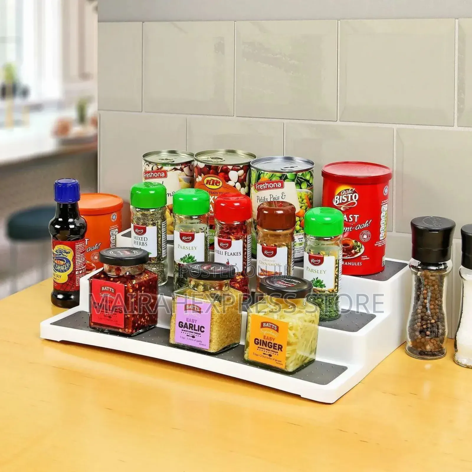 Spice Rack, 3 Layers (B3s)