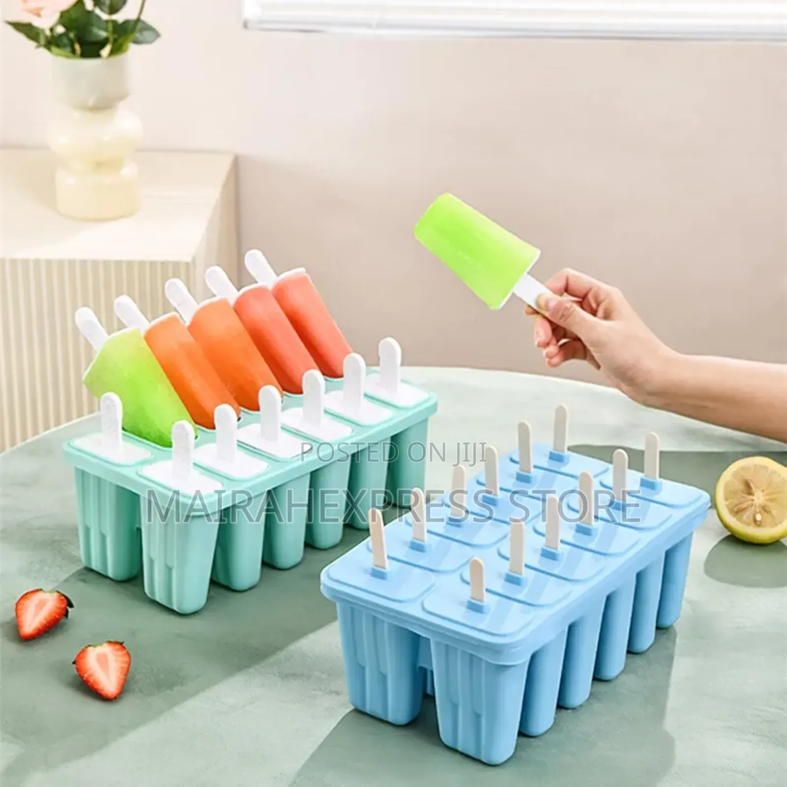 10 Grid Popsicle Mould (B3s)