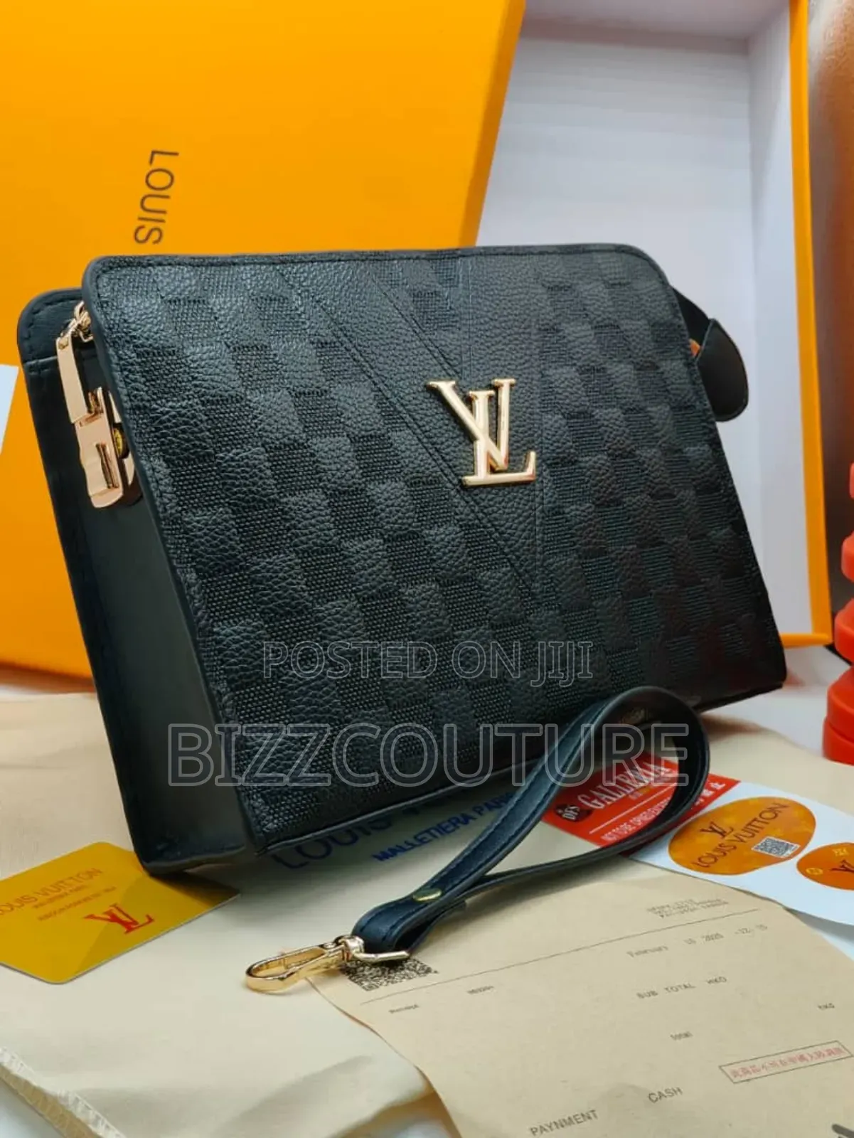 Original Louis Vuitton Leather Purse Available in Store