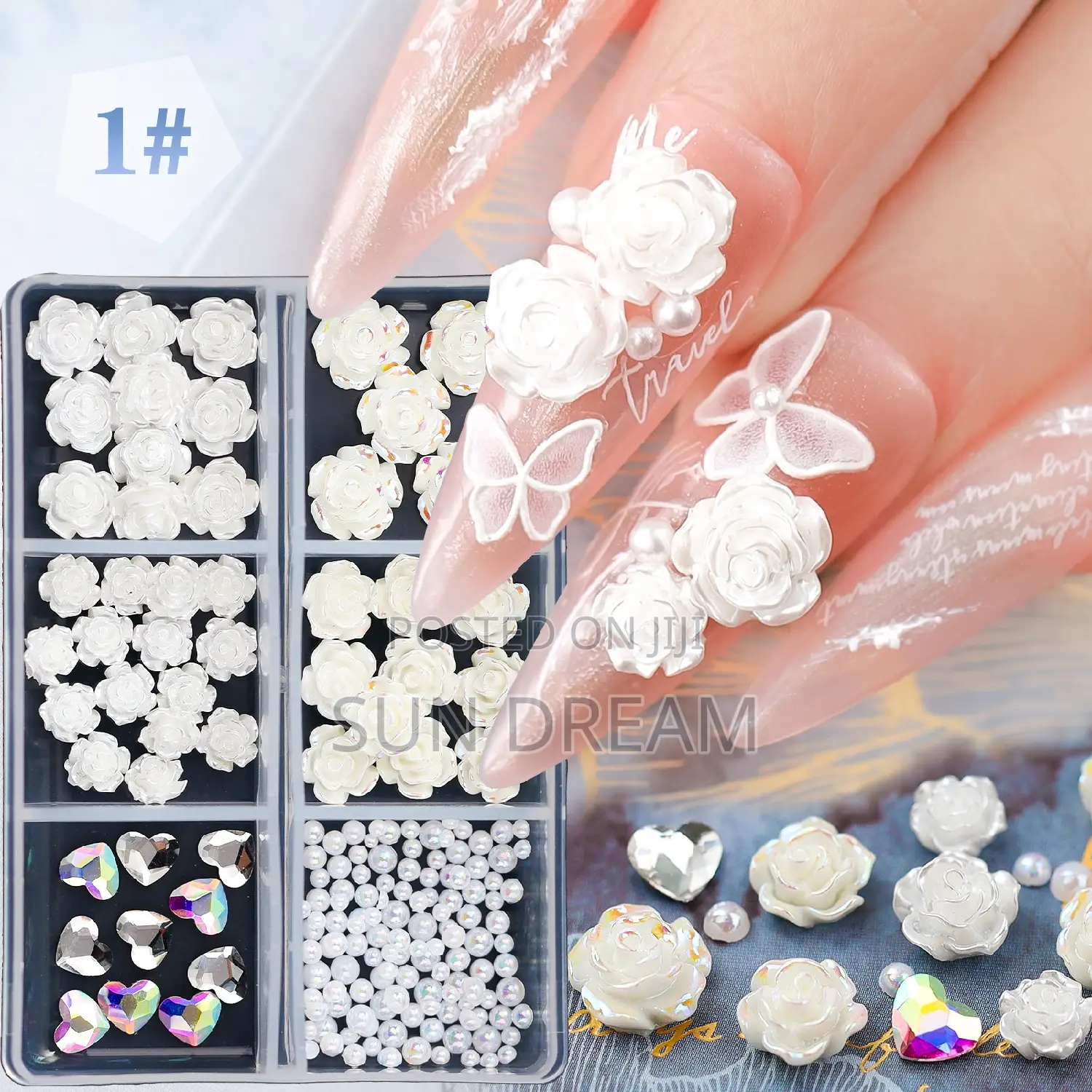 Nail Charms Nail Stone Gem Diamond Sticker Art
