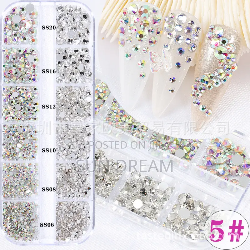 Nail Charms Nail Stone Gem Diamond Sticker Art