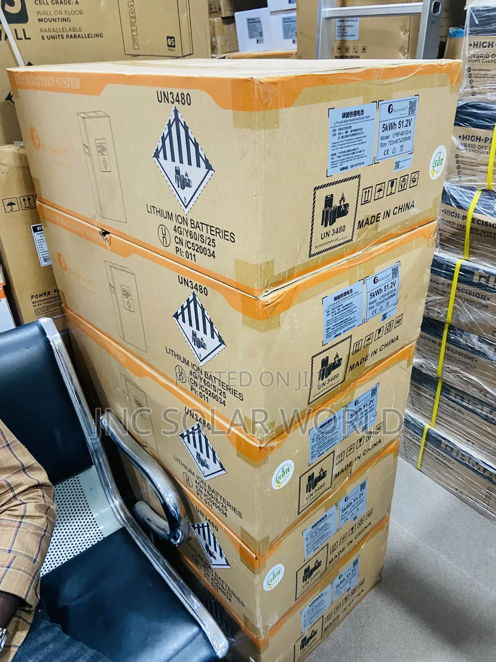 5kwh/51.2v Felicity Lithium Ion Battery