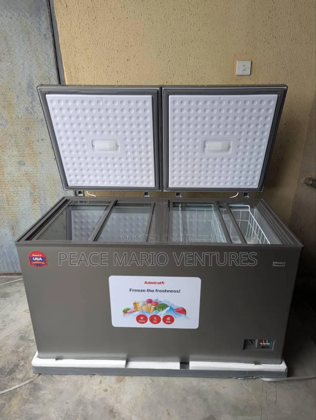 Usa Admiral 400litres Quality Deep Freezer With 2years Warranty