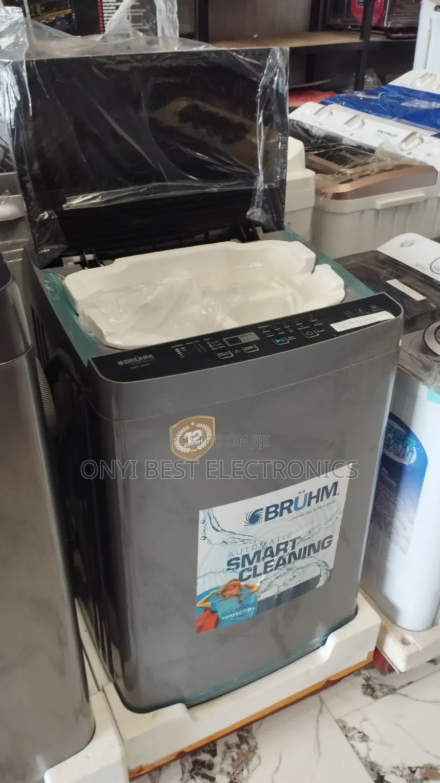 Bruhm Automatic 8kg Tla Washing Machine 080g