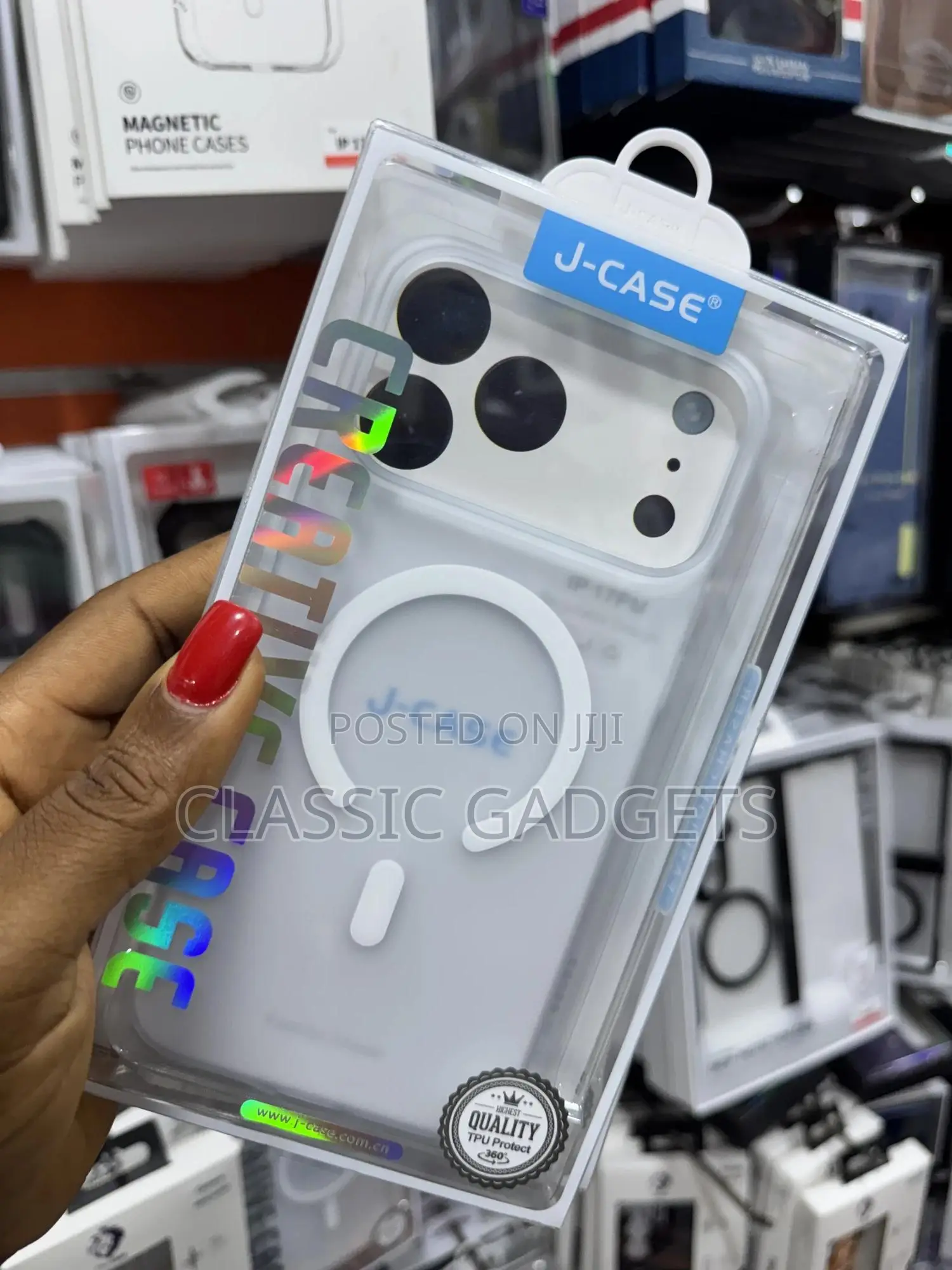 Carbon Matte Magsafe Rubber Slim Case for iPhone 17 Pro Max