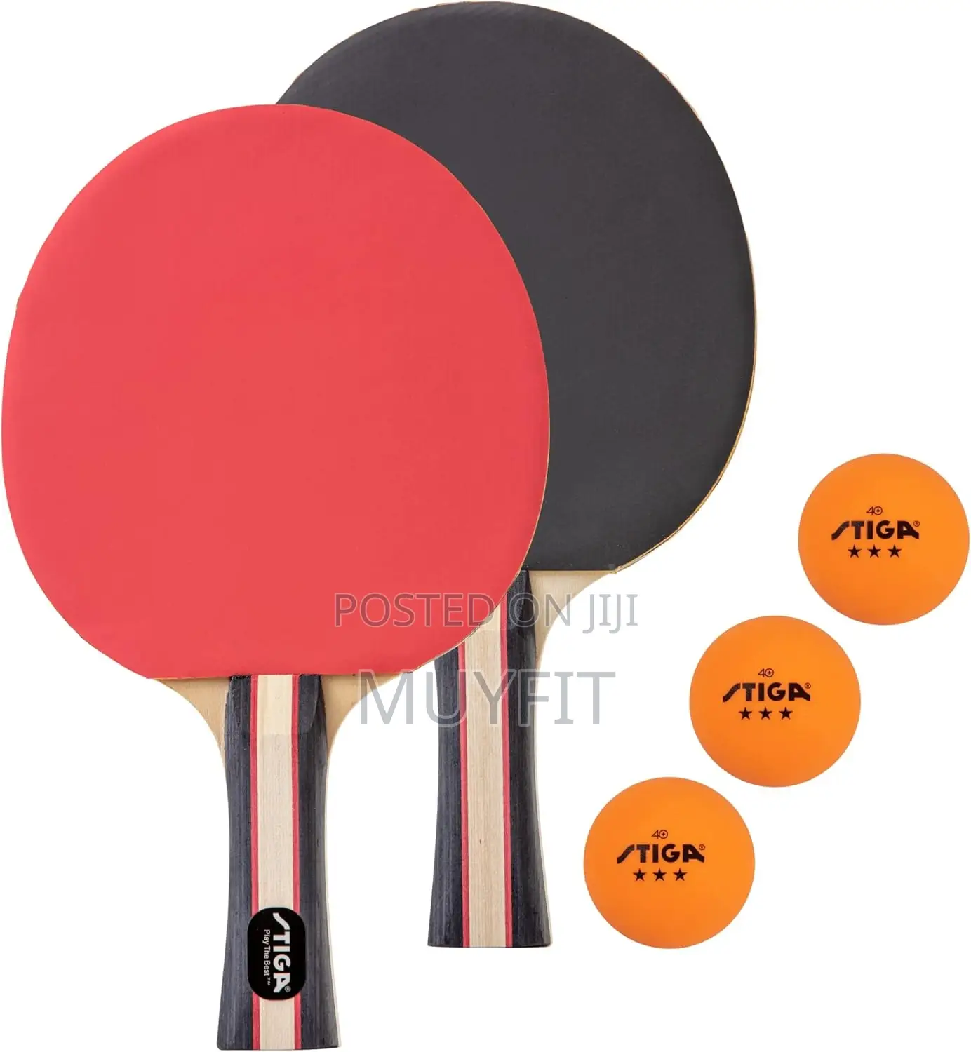 Table Tennis Bat/Racket (Available in Different Brands and Qualities)