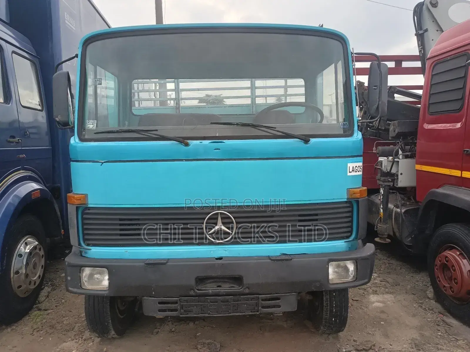 Mercedes Benz 913 Pickup Truck Direct German Wooden Floor