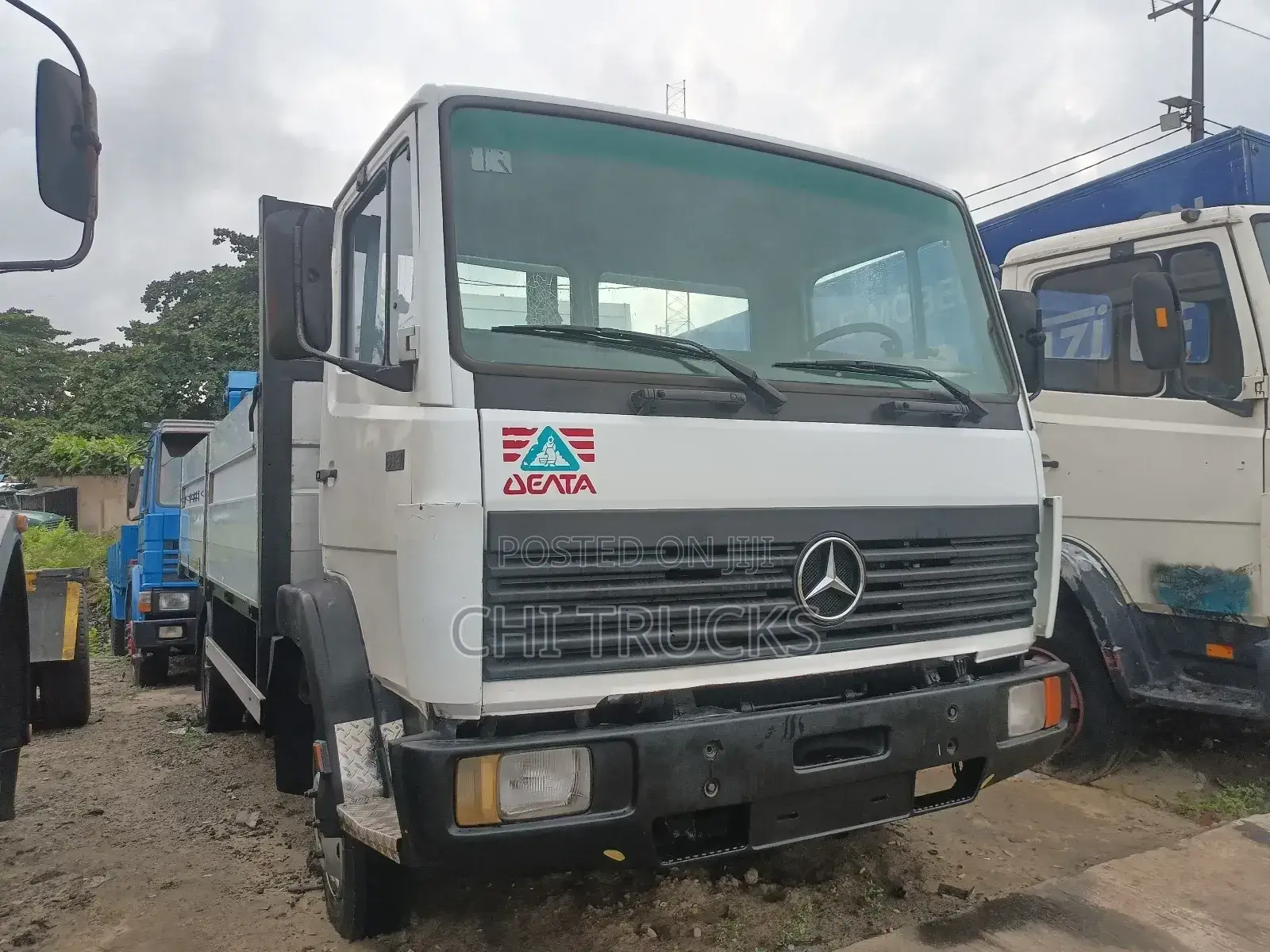 814 German Pickup Truck 2002 White