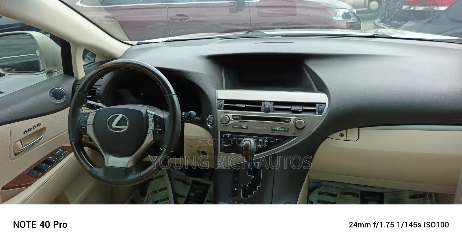 Lexus RX 2015 Gold