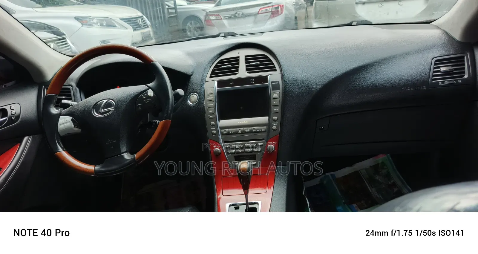 Lexus ES 350 2008 Red