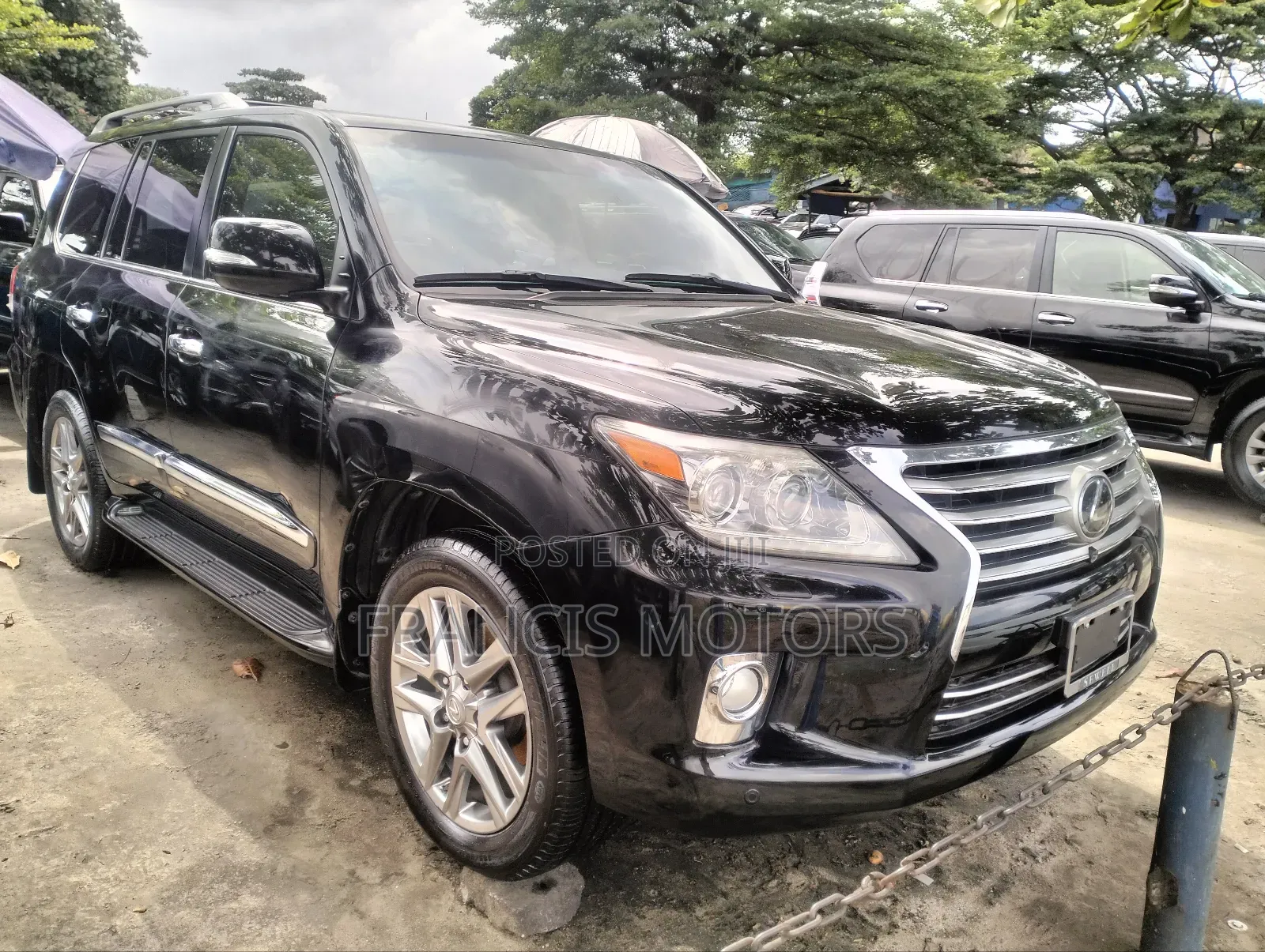 Lexus LX 570 AWD 2016 Black