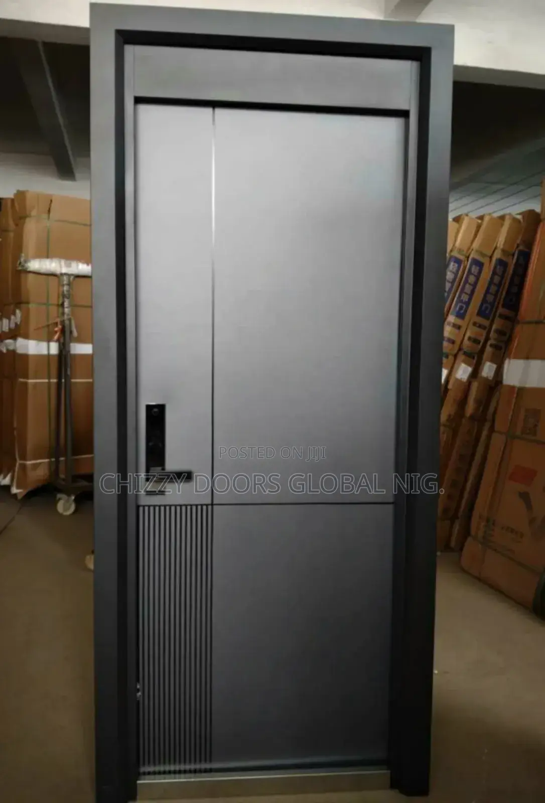 Qualities Smart Lock Door With CCTV 7ft by 3ft