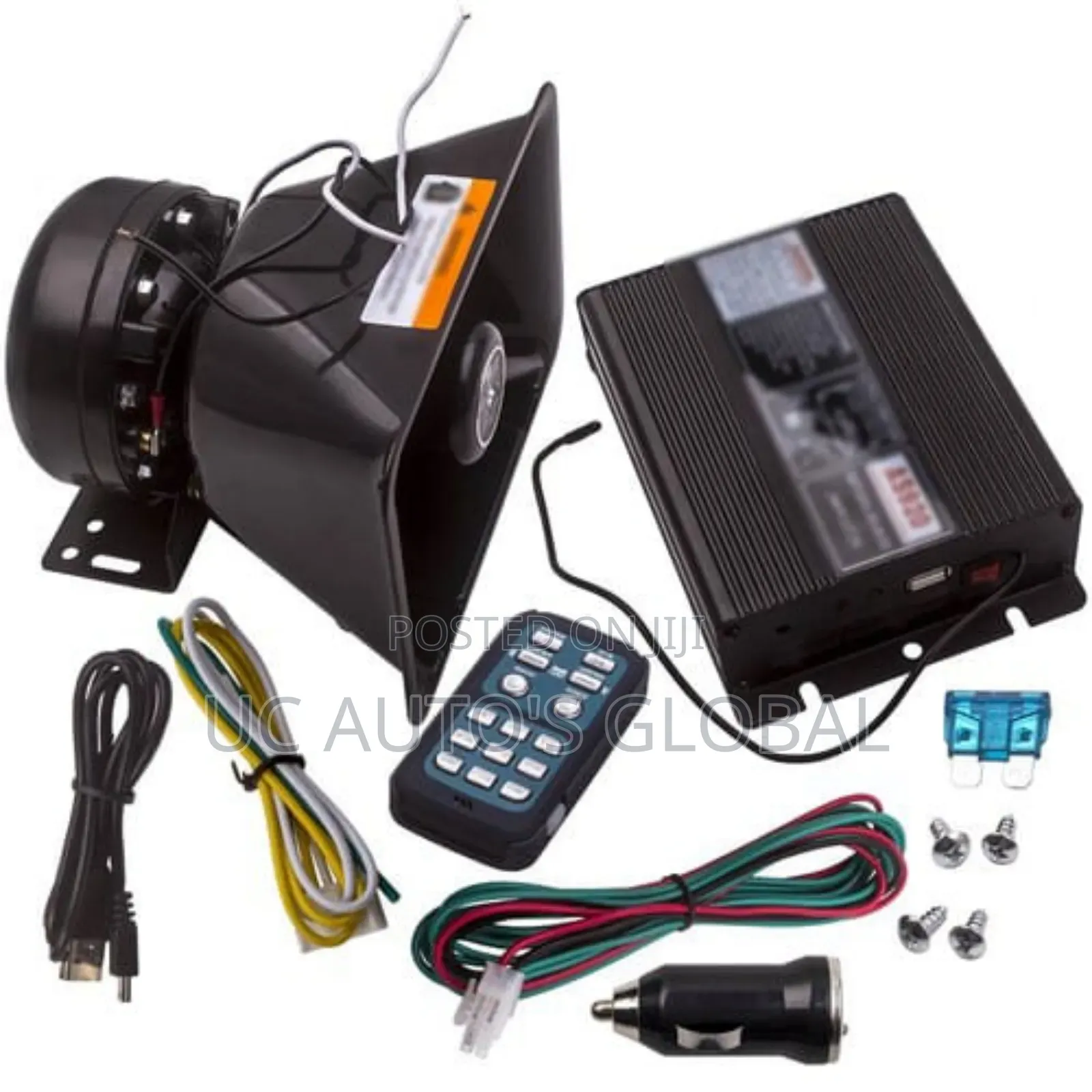 Remote Police Siren Available