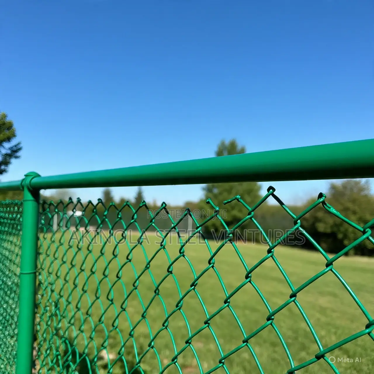 Coated Chain Link 8ft by 10mtrs