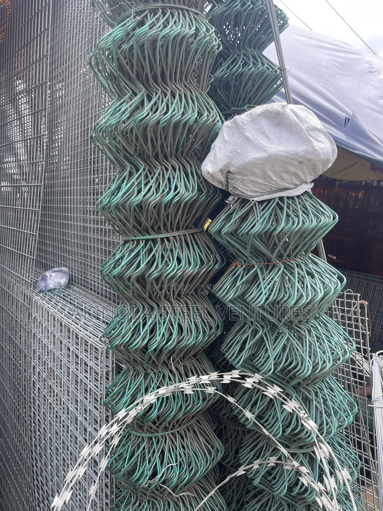 Coated Chain Link 8ft by 10mtrs