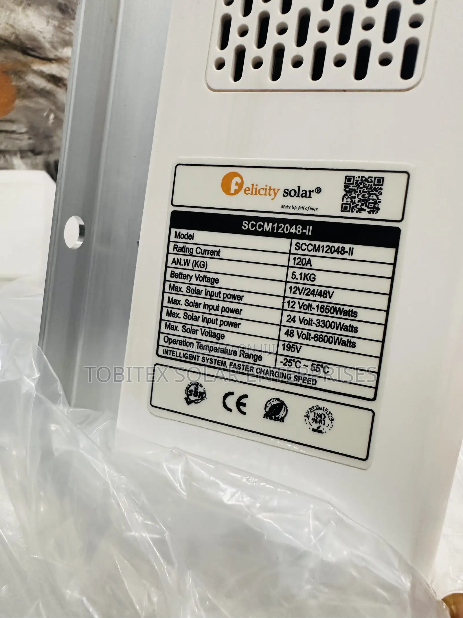 Felicity Charge Controller 120a MPPT