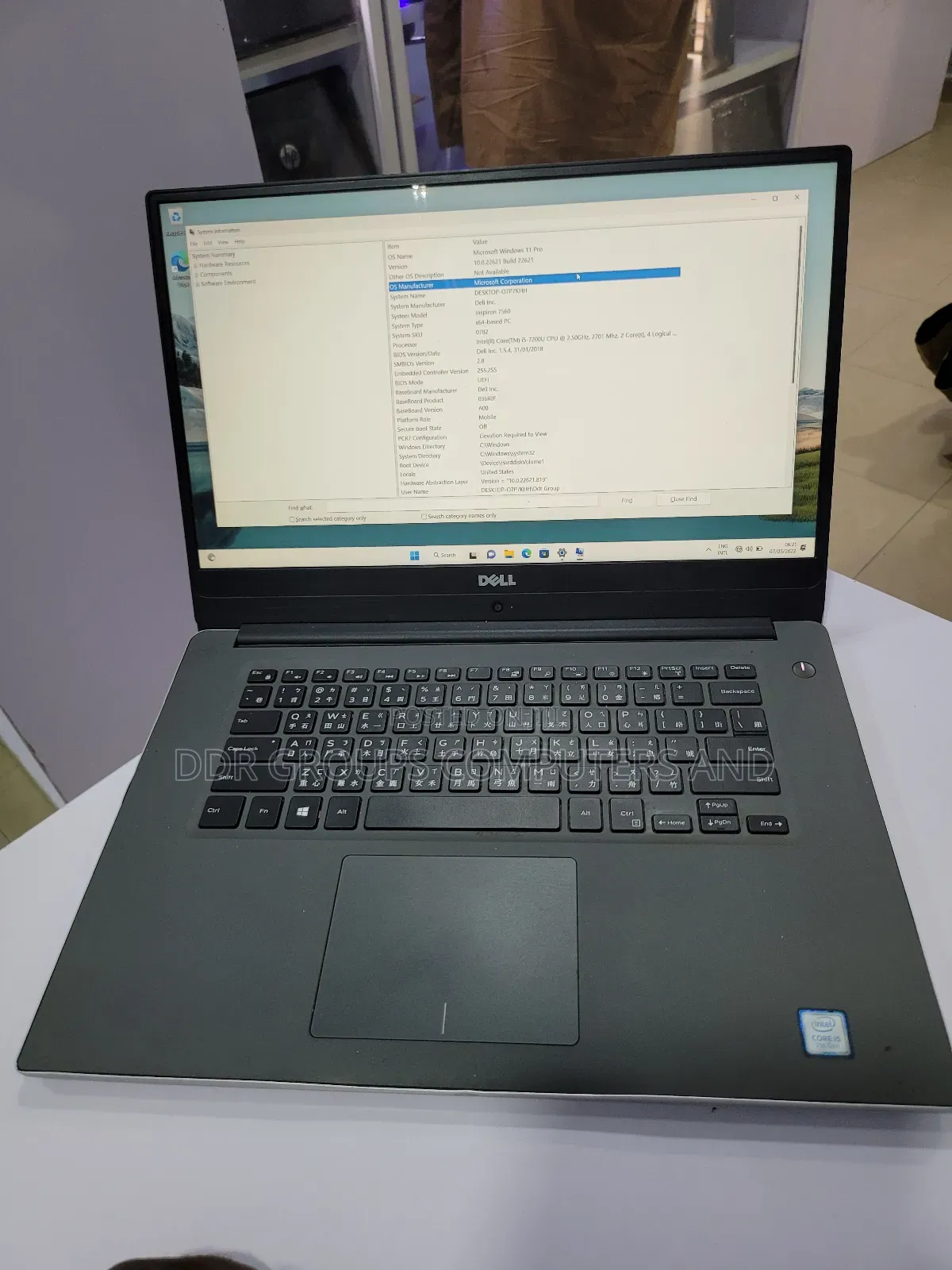 Laptop Dell Inspiron 7566 16GB Intel Core I5 SSD 256GB