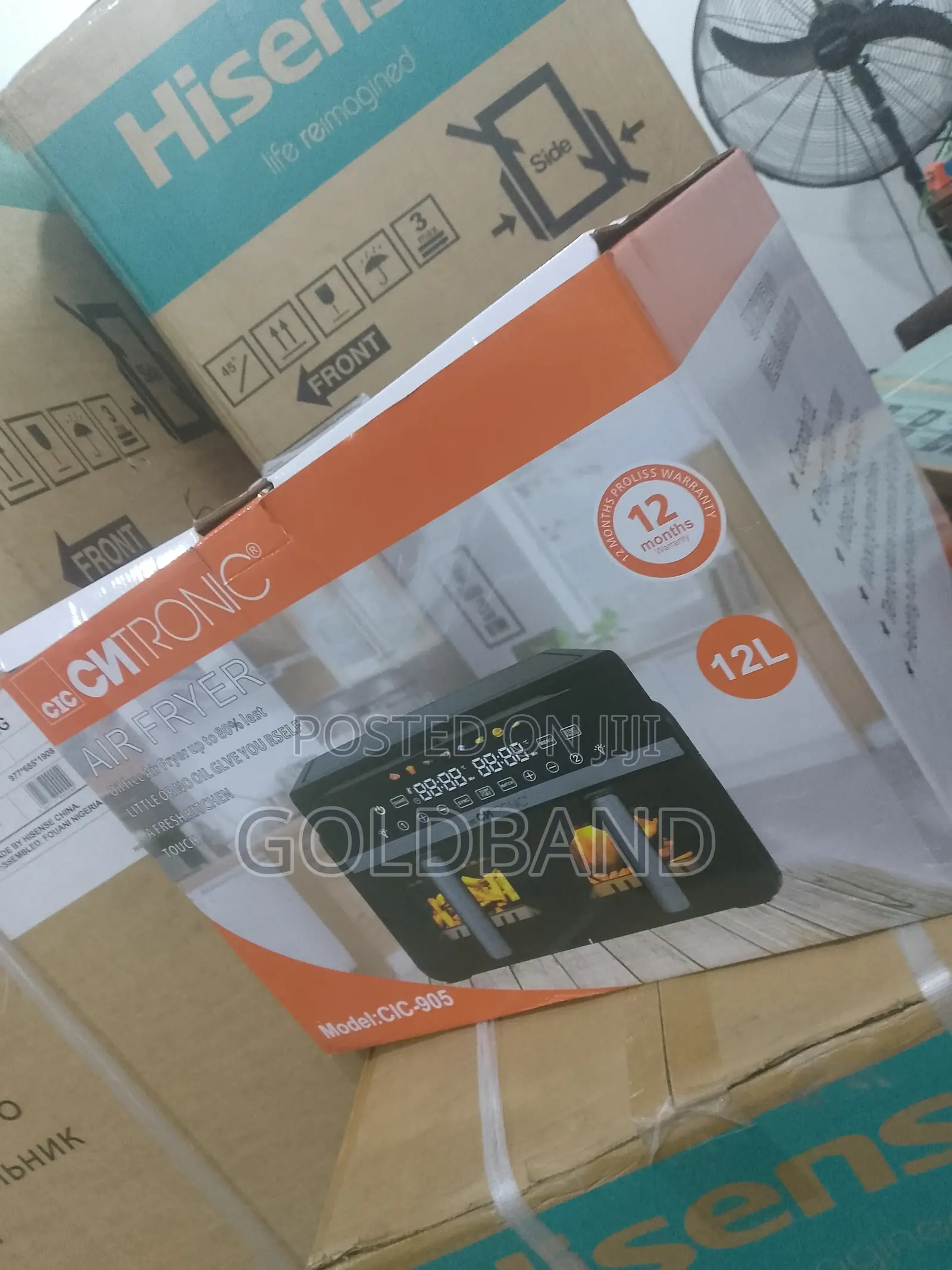 Cntronic Digital Fryer – Cook With 90% Less Oil