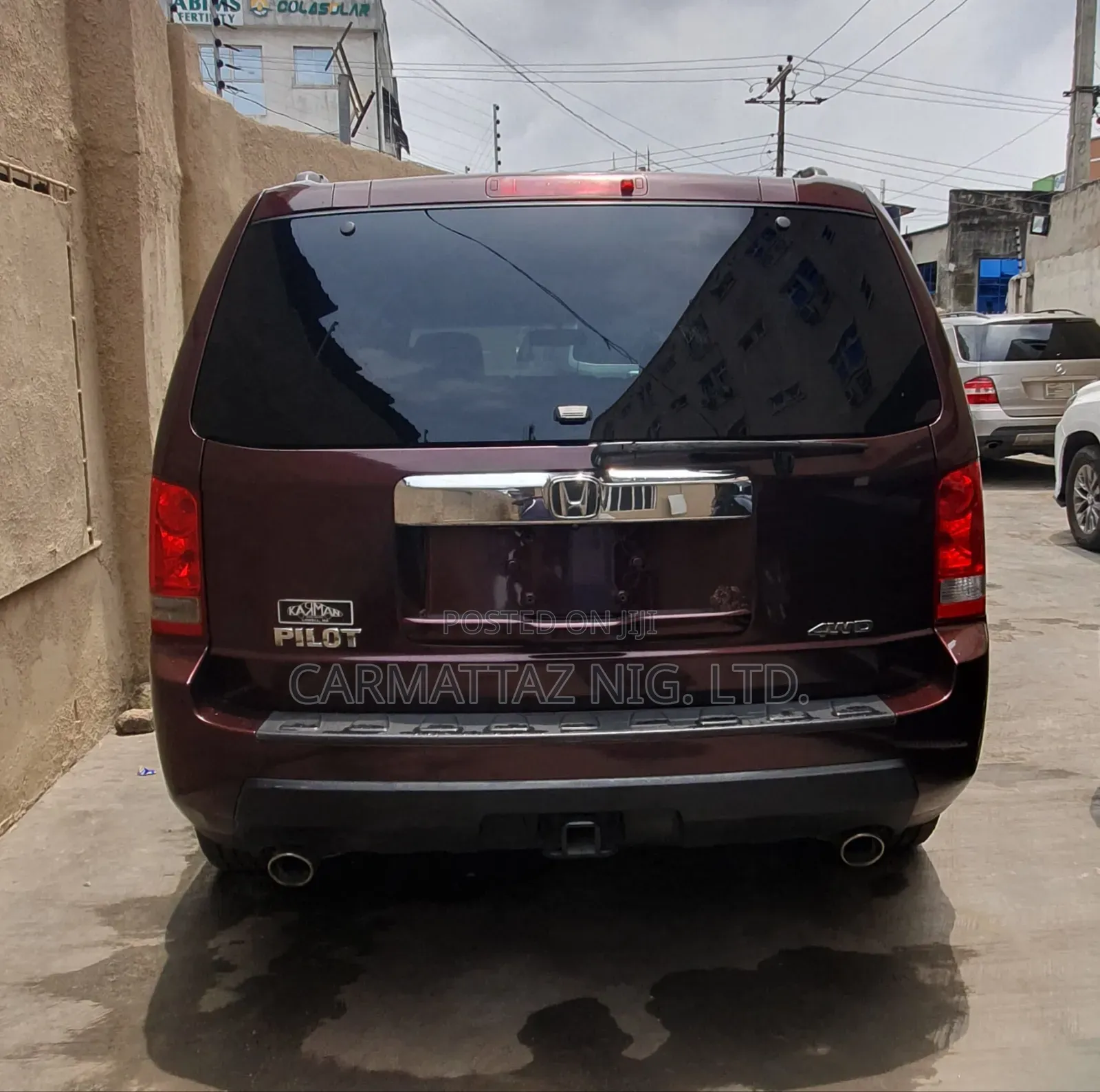 Honda Pilot EX-L 4dr SUV 4WD (3.5L 6cyl 5A) 2010 Burgundy