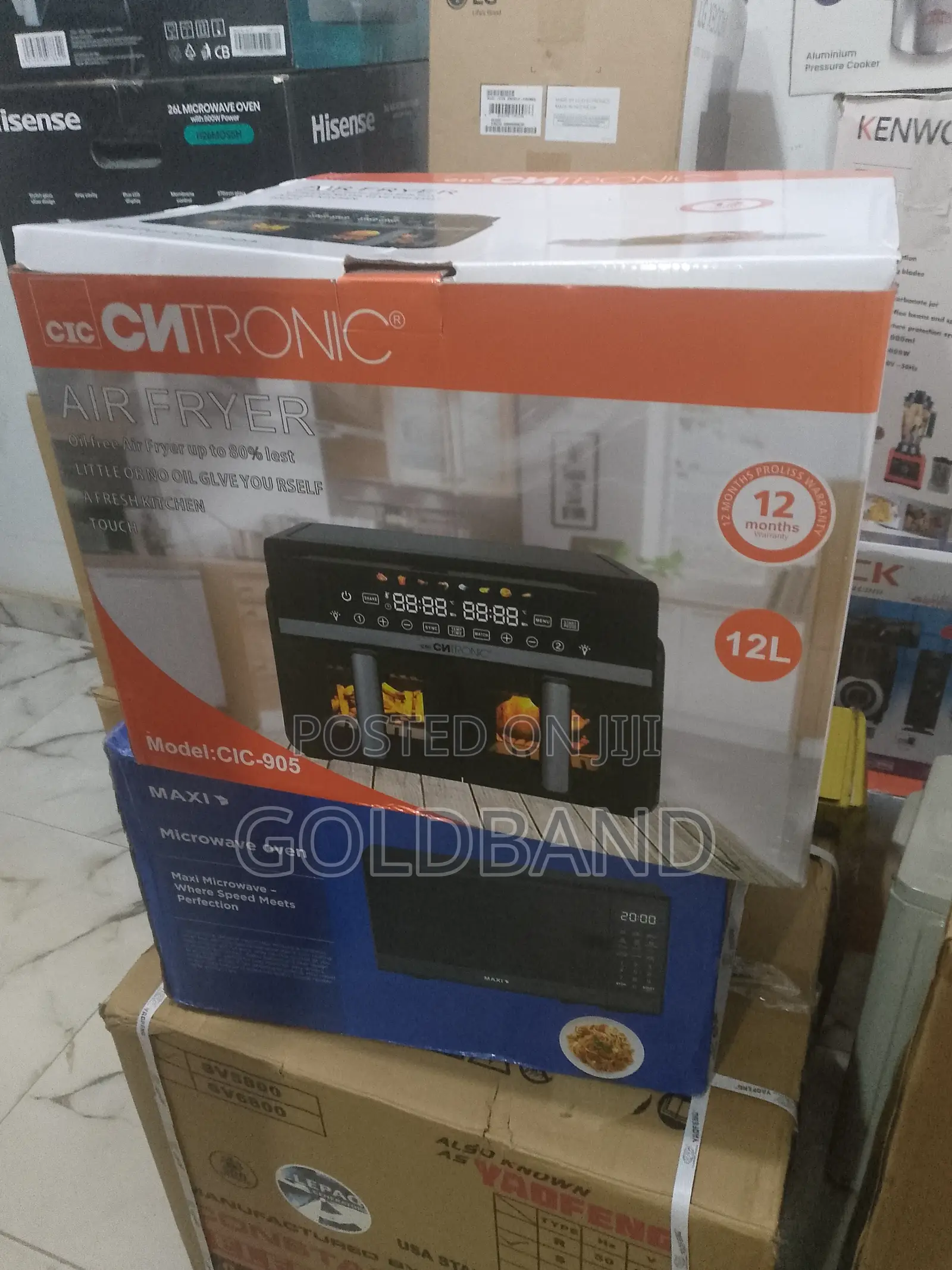 Cntronic Hot Air Fryer With Auto Shutoff