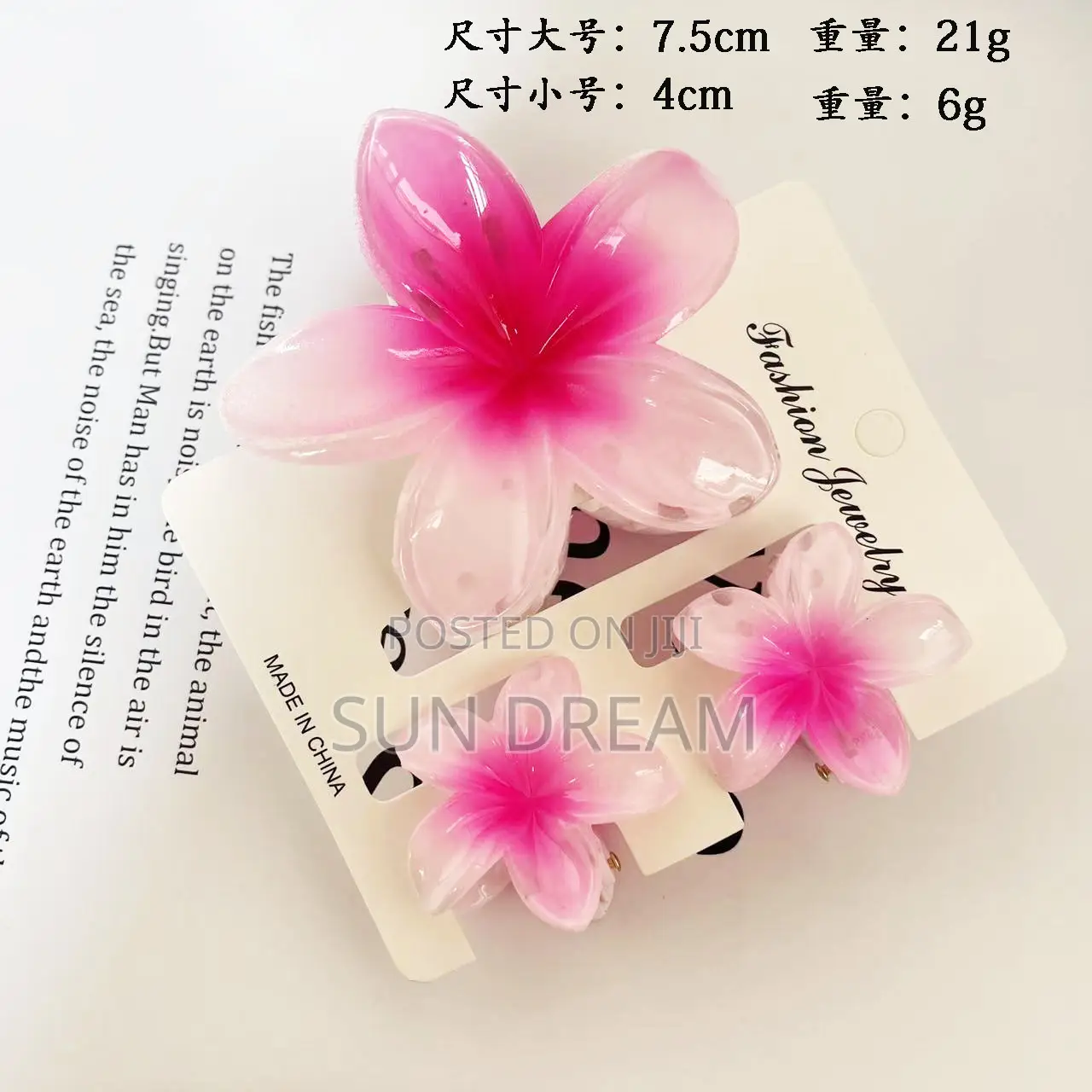 Flower Hair Clip Hairpin Trending Hair Band