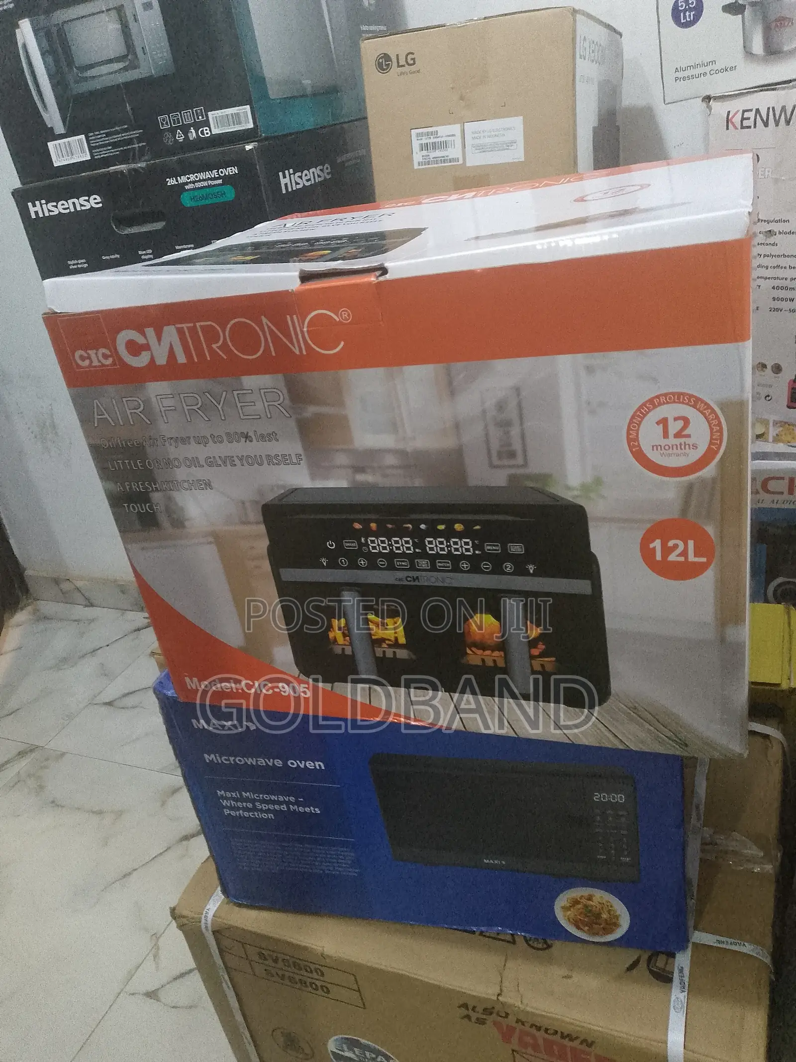Cntronic Air Fryer – Bpa-Free Nonstick Basket