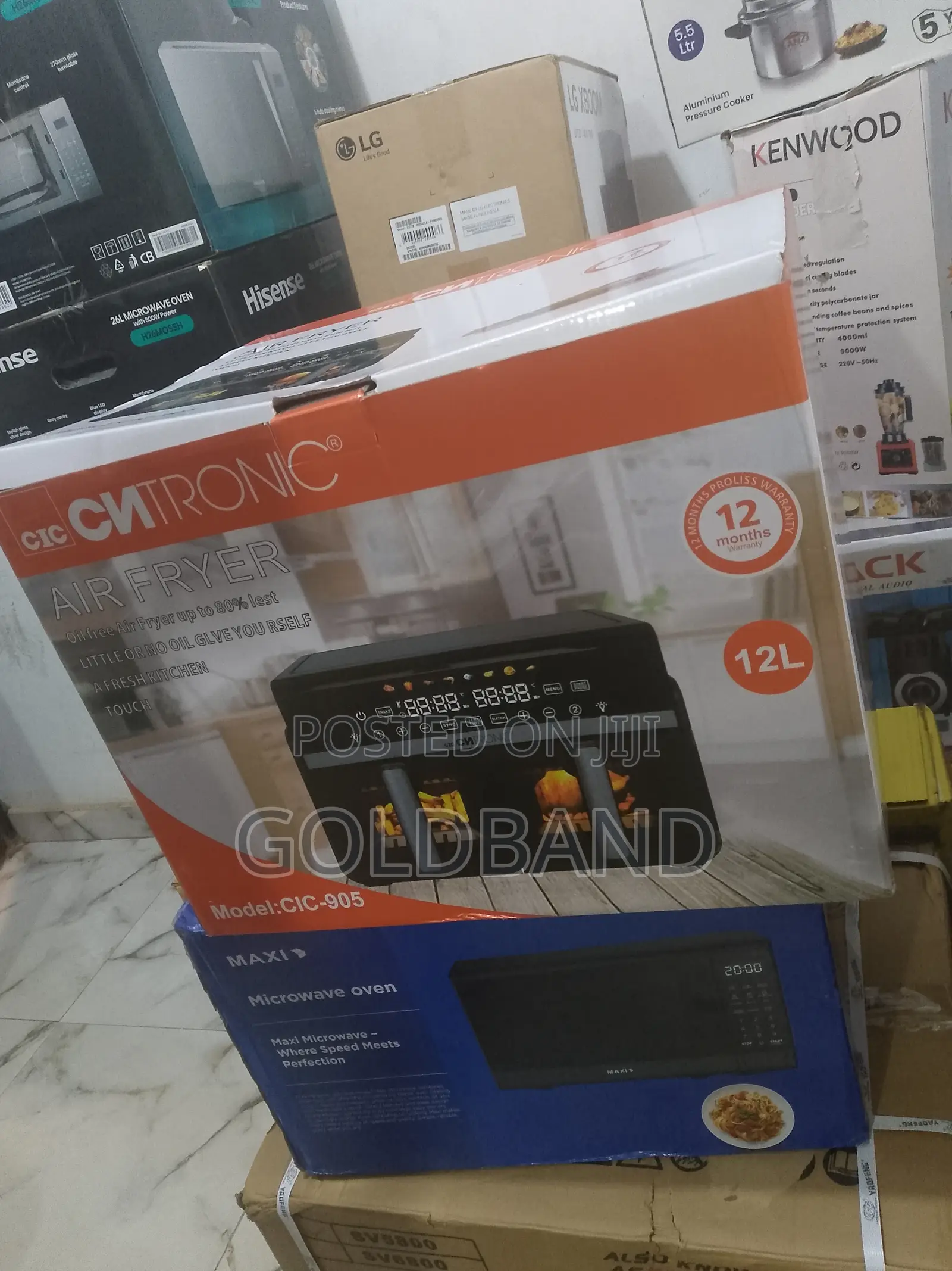 Cntronic 12l Fryer – Roast, Bake, Grill Fry