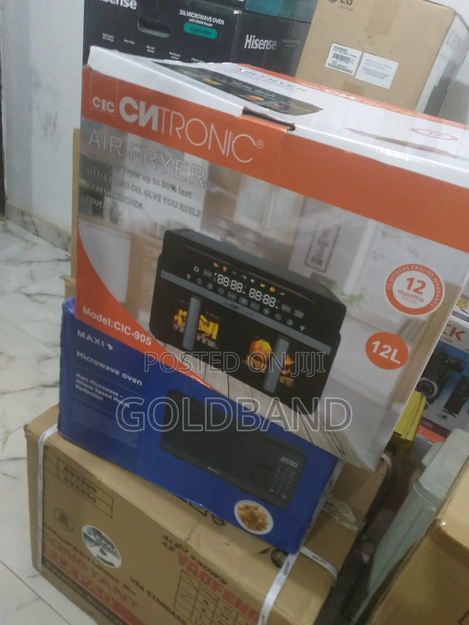 Cntronic Digital Air Fryer With 8 Cooking Presets