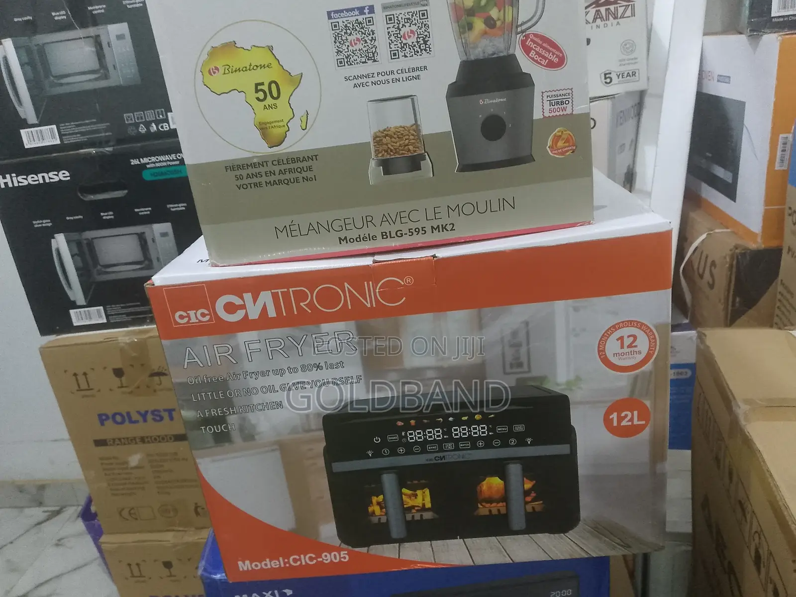 Cntronic Air Fryer – Rapid Hot Air Circulation