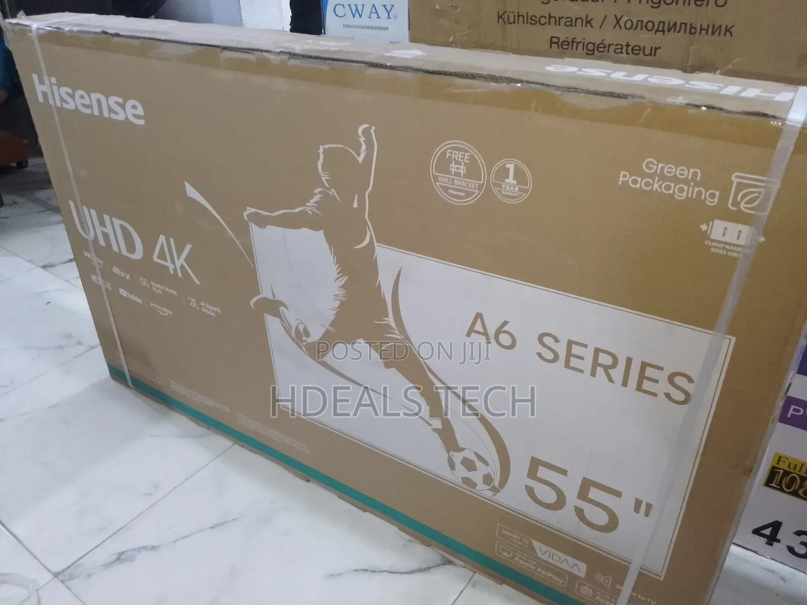 Brand New Hisense 55 Inch Uhd Smart Tv,