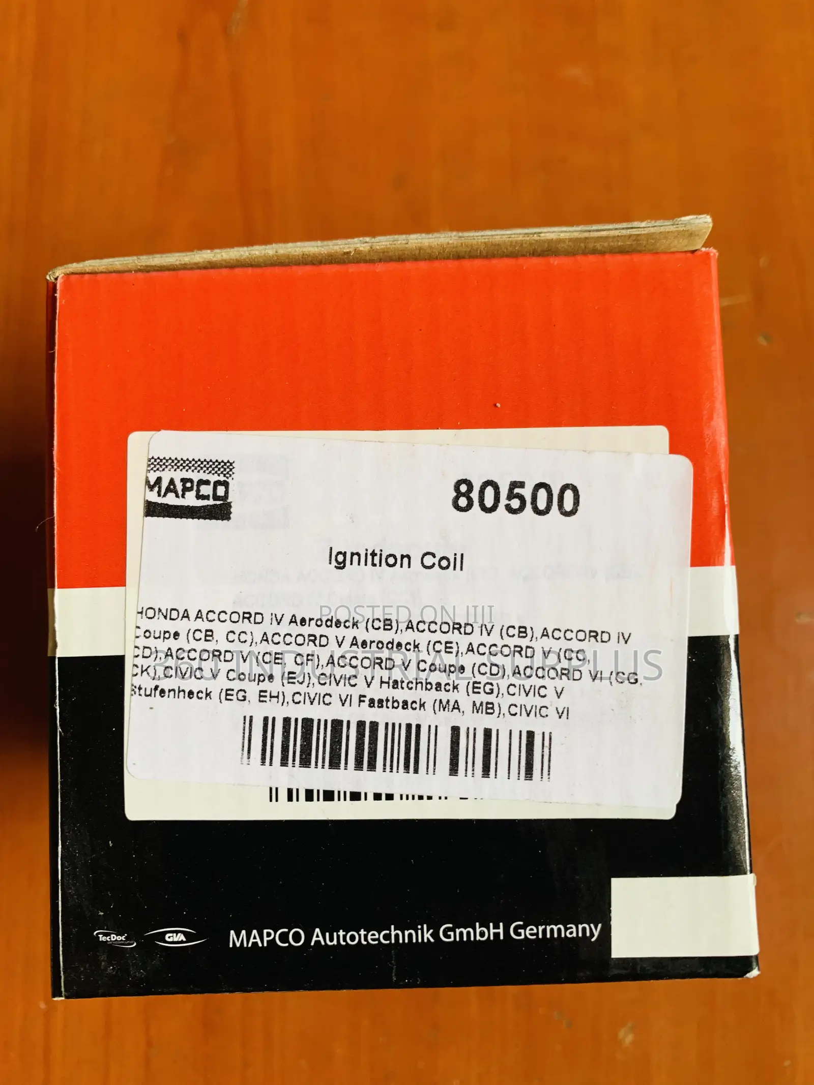 Original Ignition Coil 80500 for Honda Rover 2000