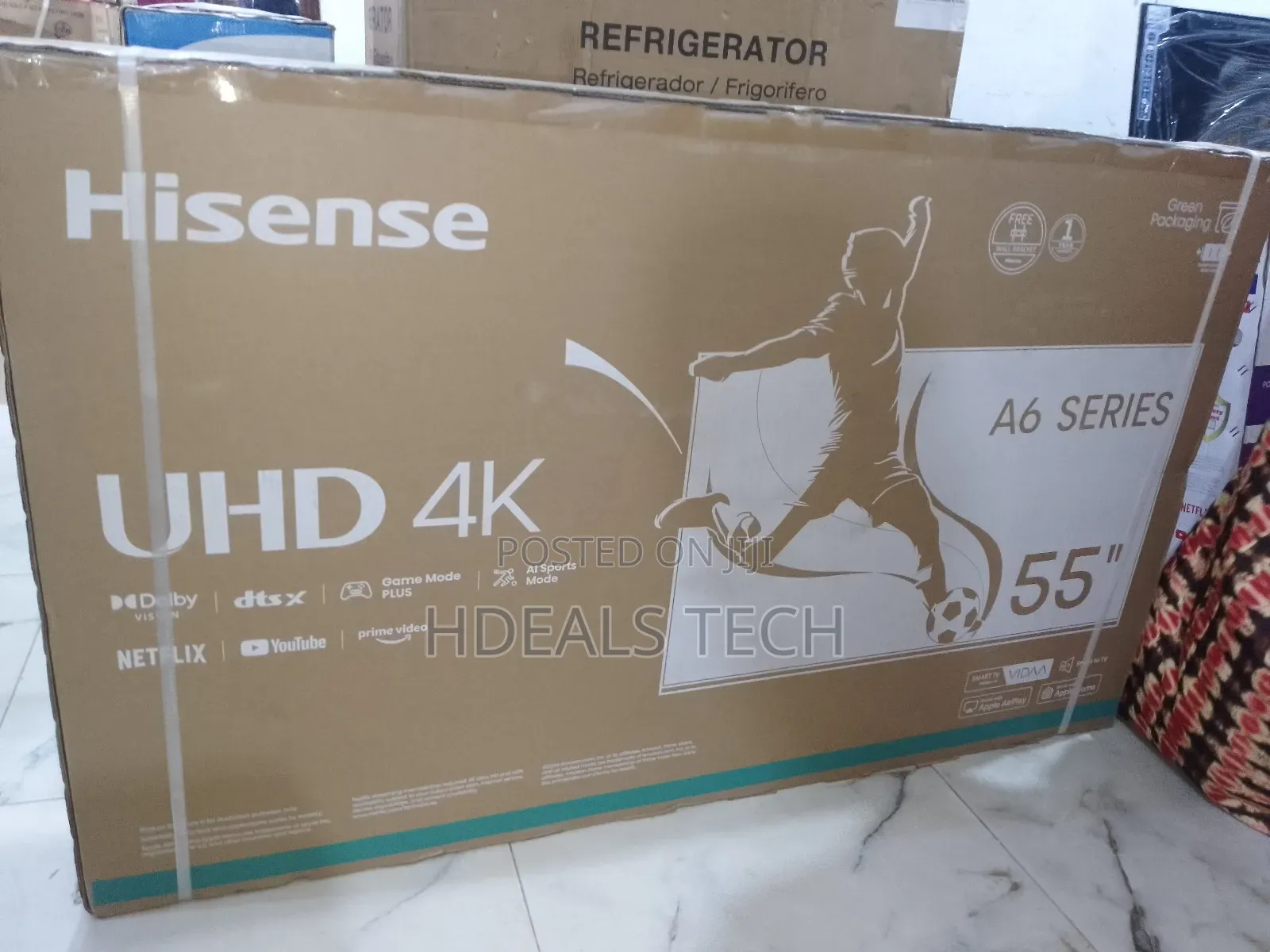 Convenience Smart 55 Inches Hisense Tv