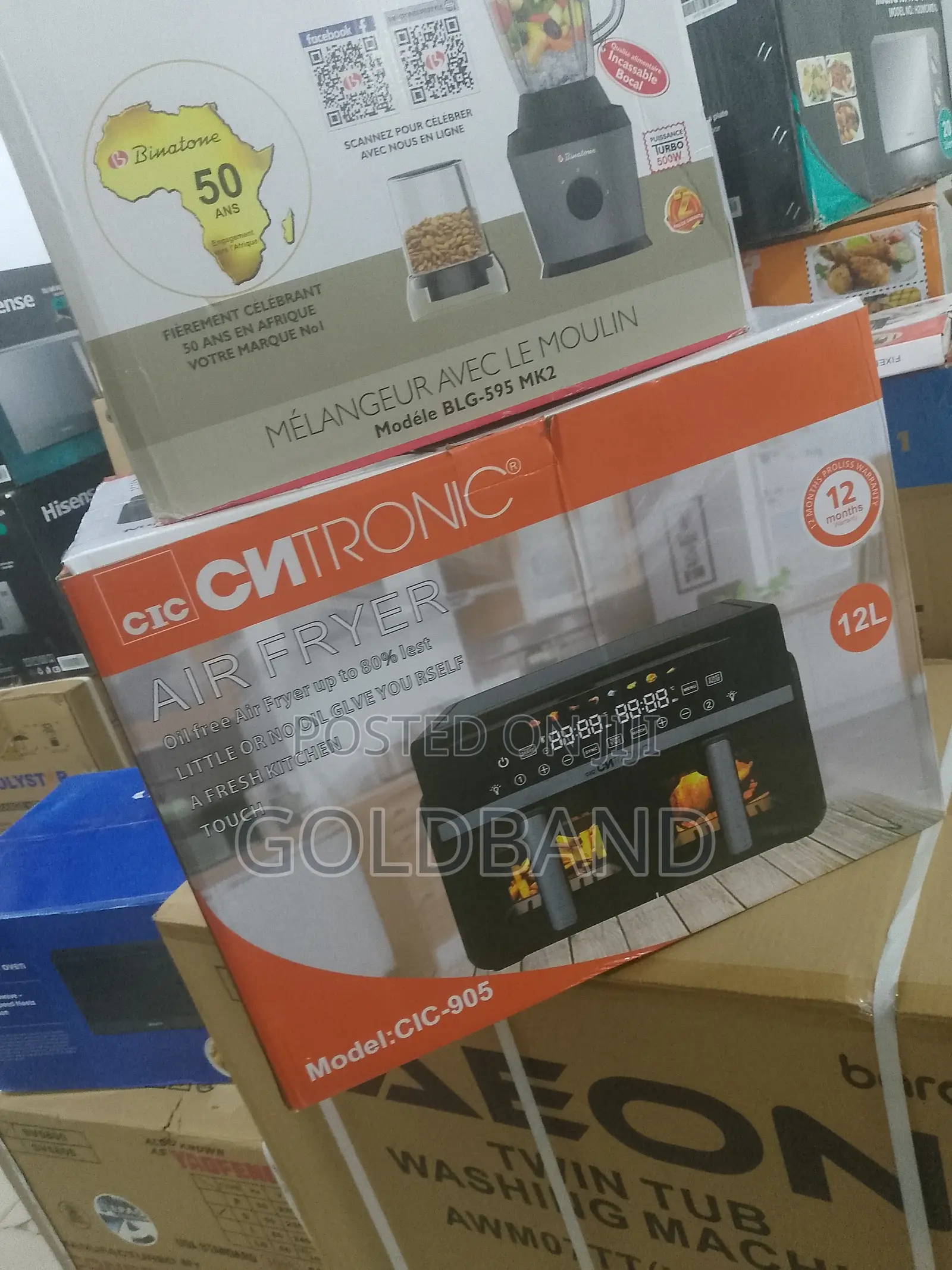 Cntronic Digital Air Fryer – Cool-Touch Exterior