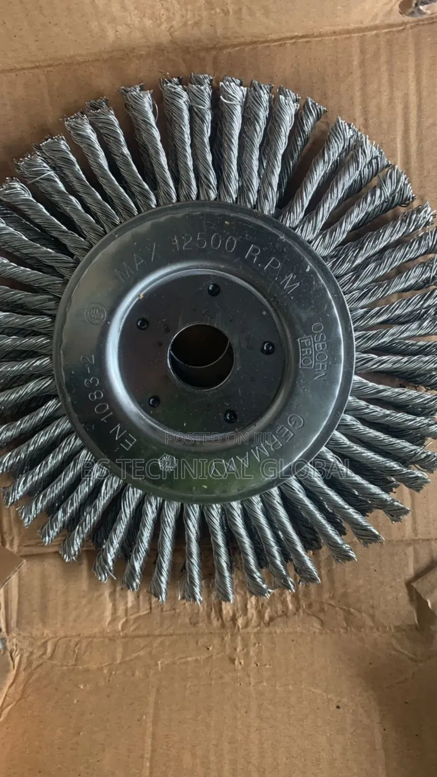 Stainless Wire Brush 7"