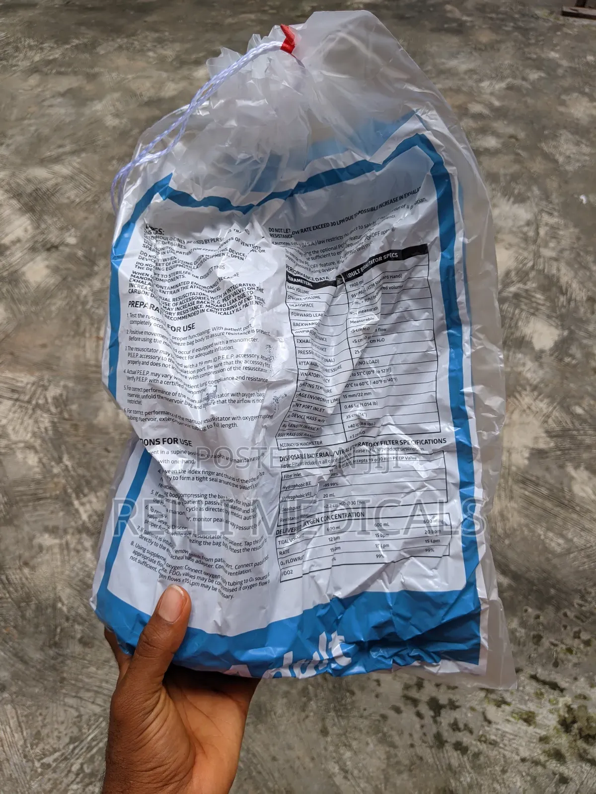 Ambu Bag Silicone (Original)