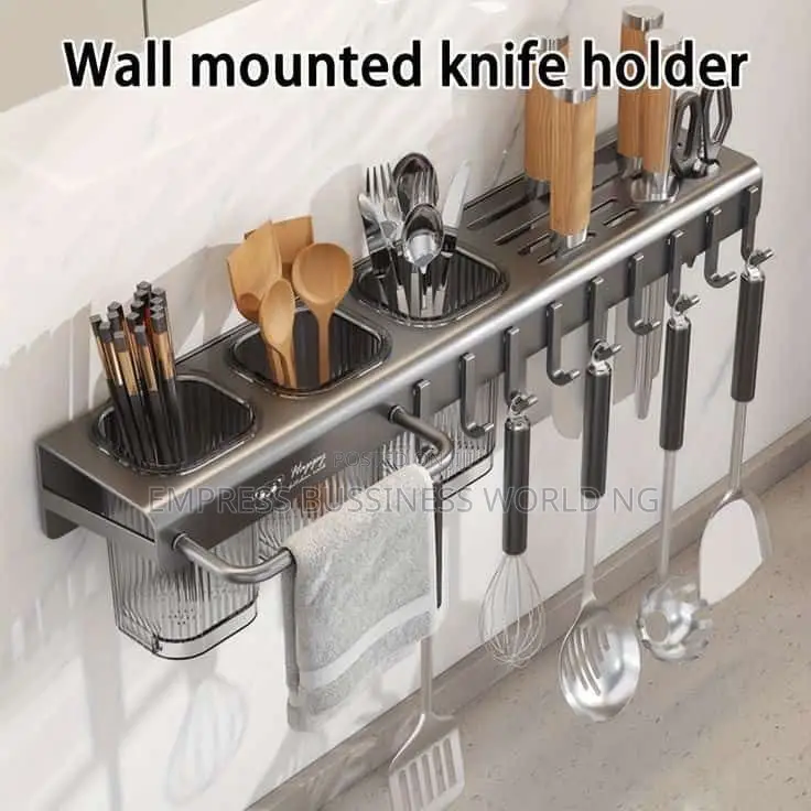 Multifunctional Kitchen Rack for Spoon, Spices and Knives
