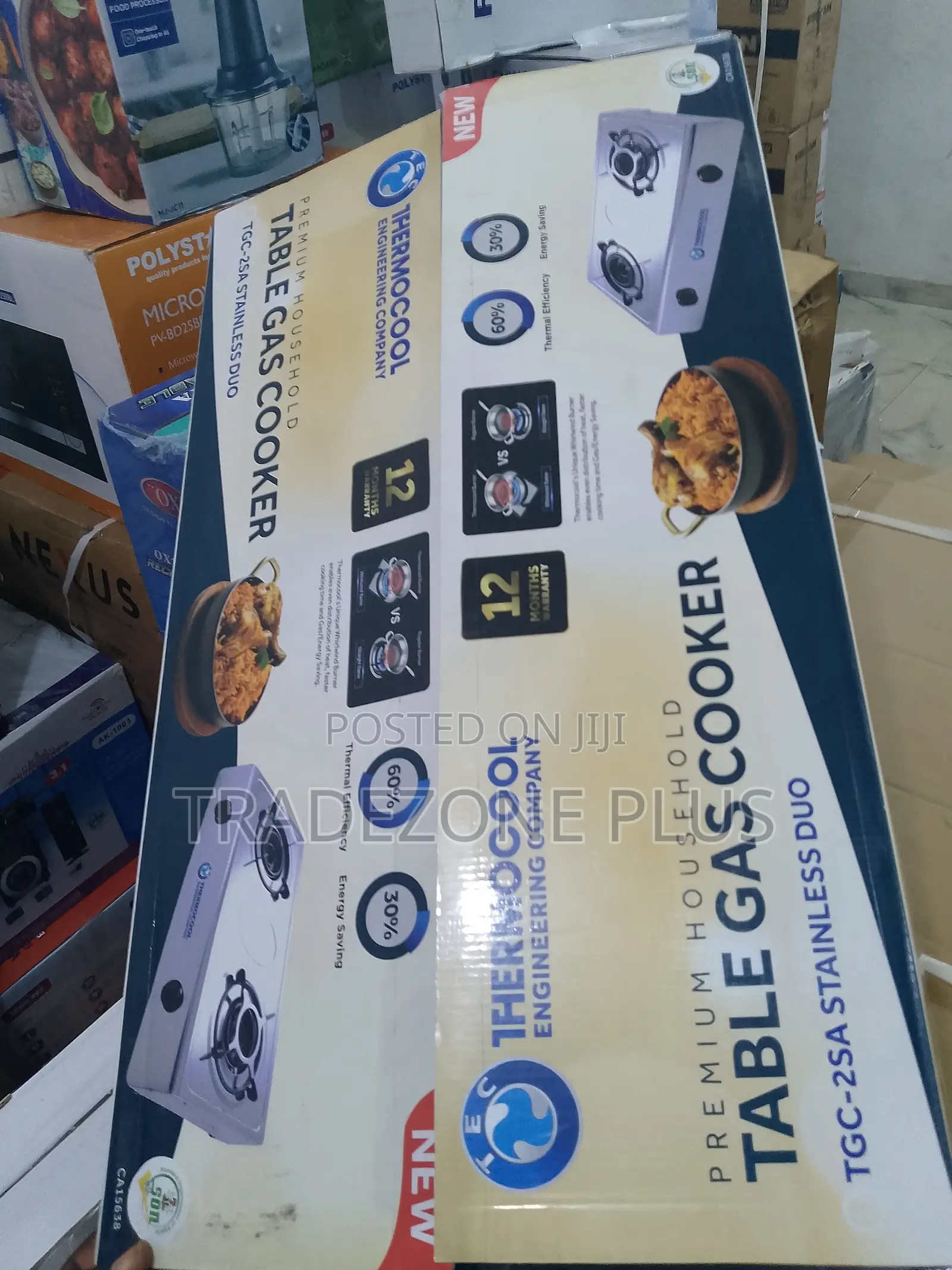 Haier Thermocool Duo Flame Table Top Gas Cookers