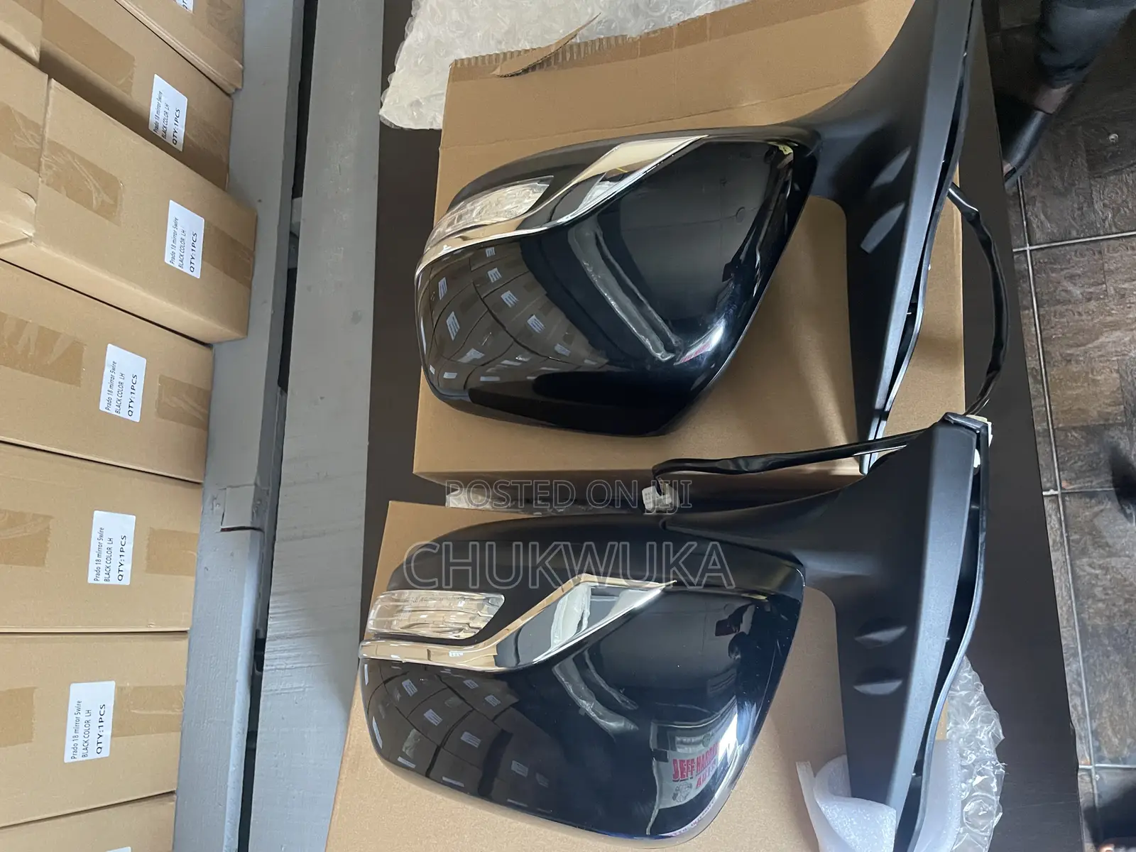 Complete Side Mirror Prado