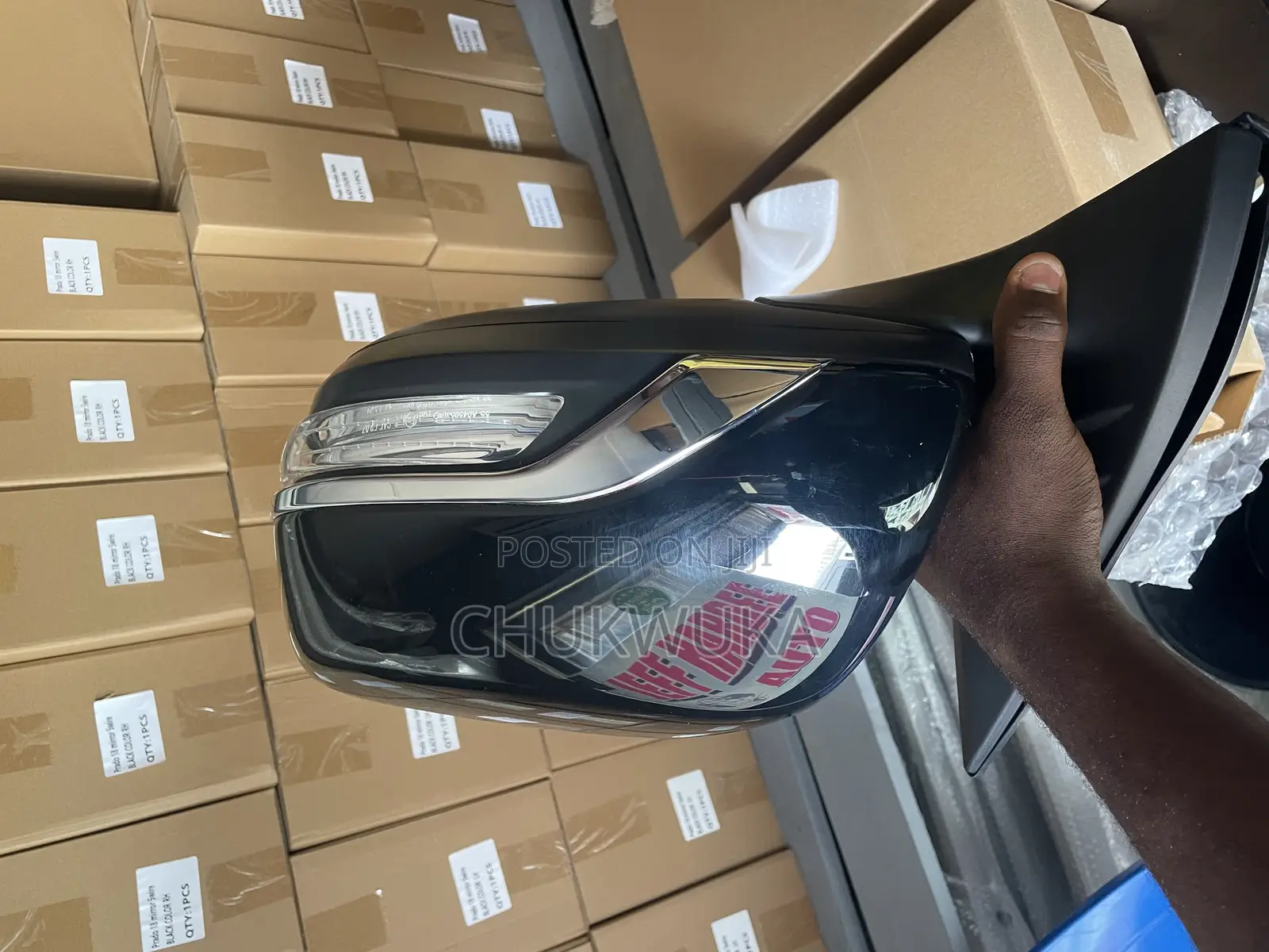 Complete Side Mirror Prado