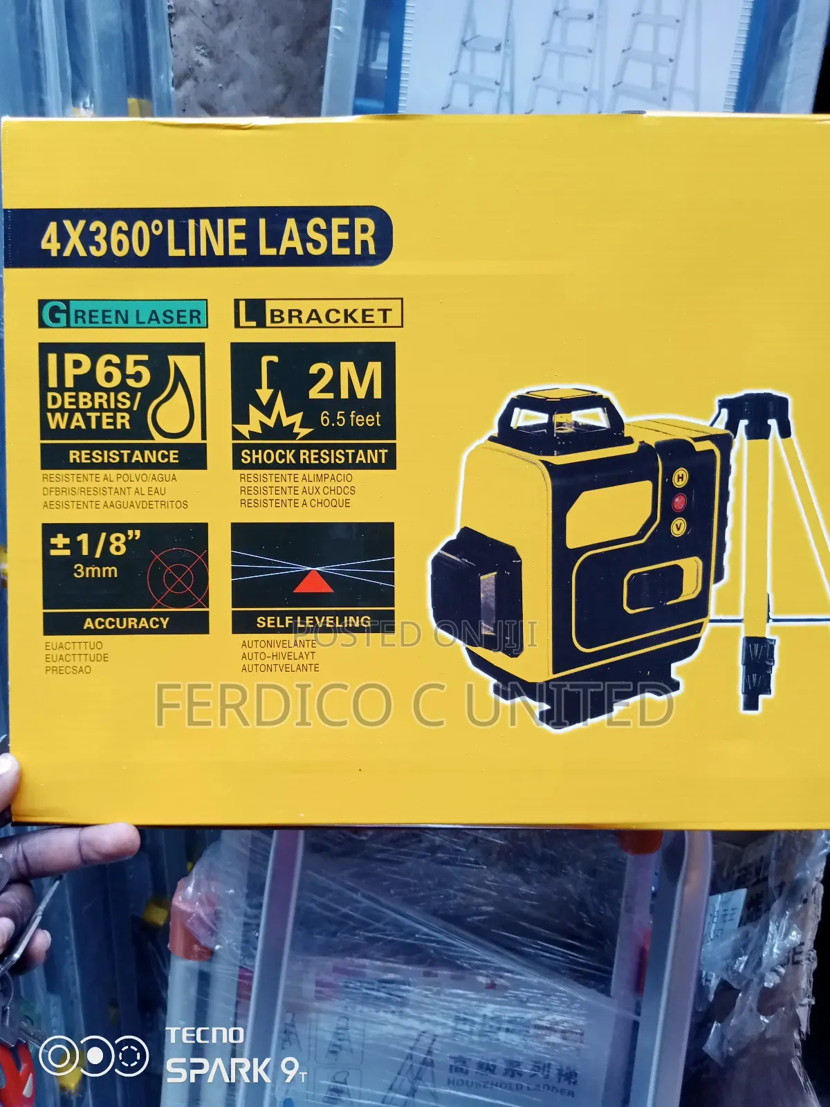 High Quality 4x360 Line Lasser