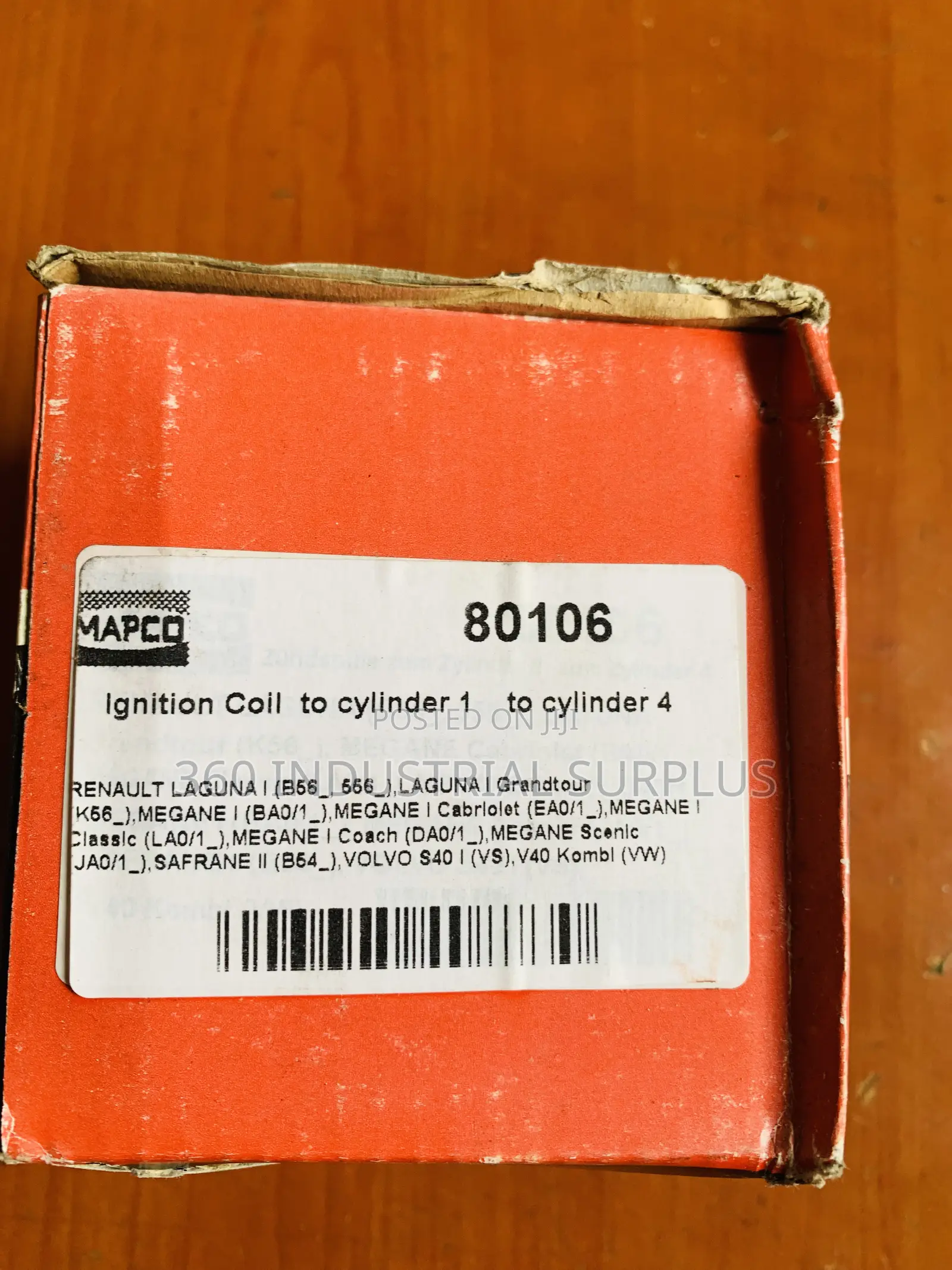 Genuine Mapco Ignition Coil 80106